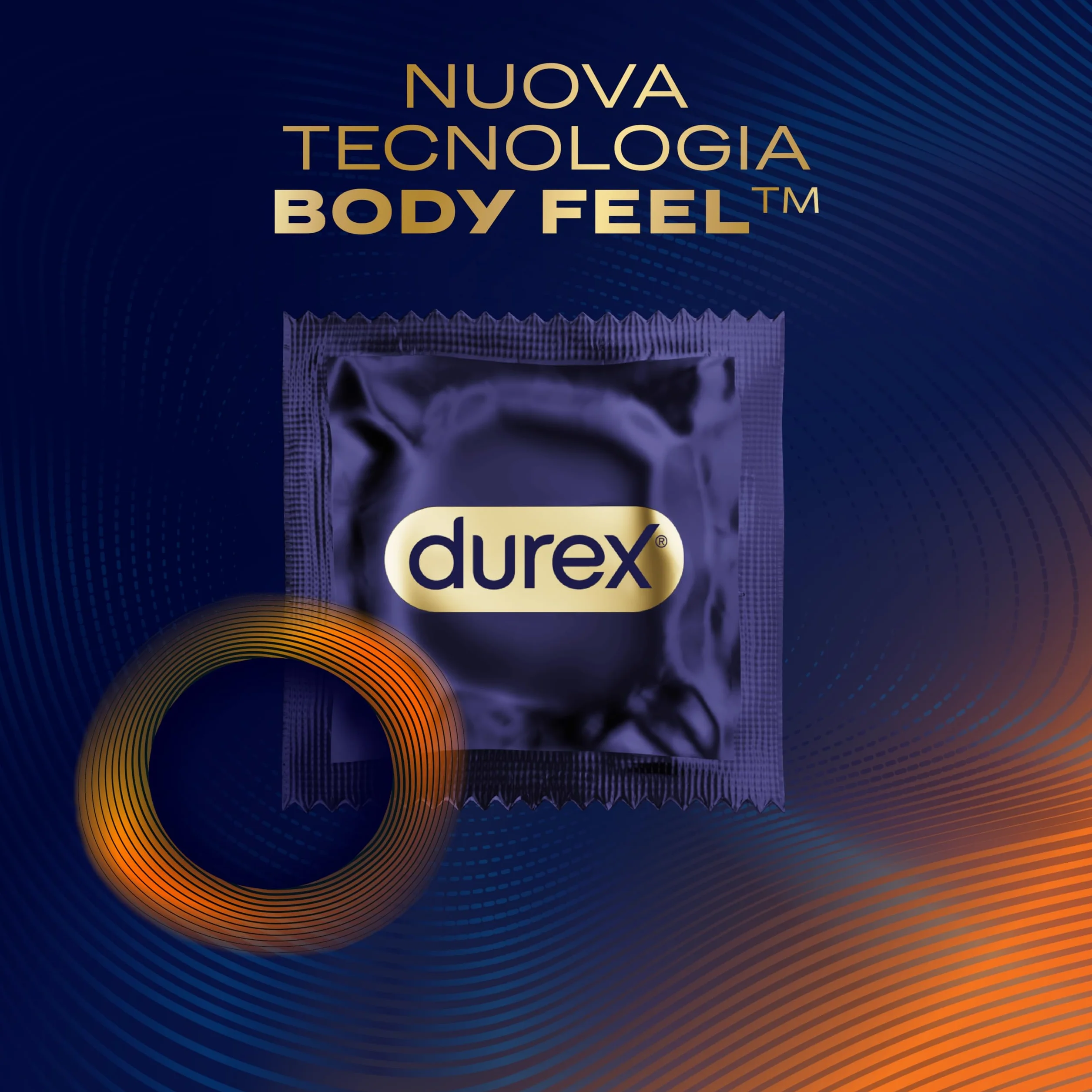 Durex Nude Sensation XL 18 preservativi uomo in Nitrile senza lattice ultra sottili extra lubrificati
