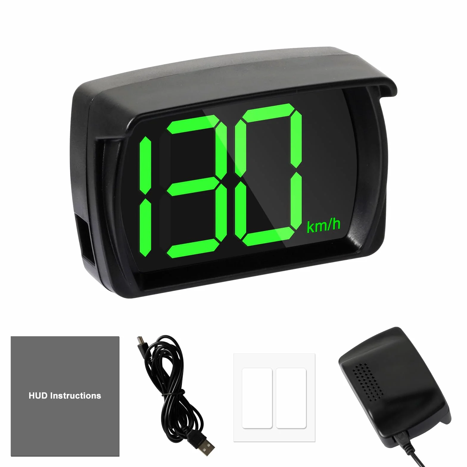 Head Up Display Auto HUD Tachimetro Digitale Universale con GPS Beidou Dual Chip