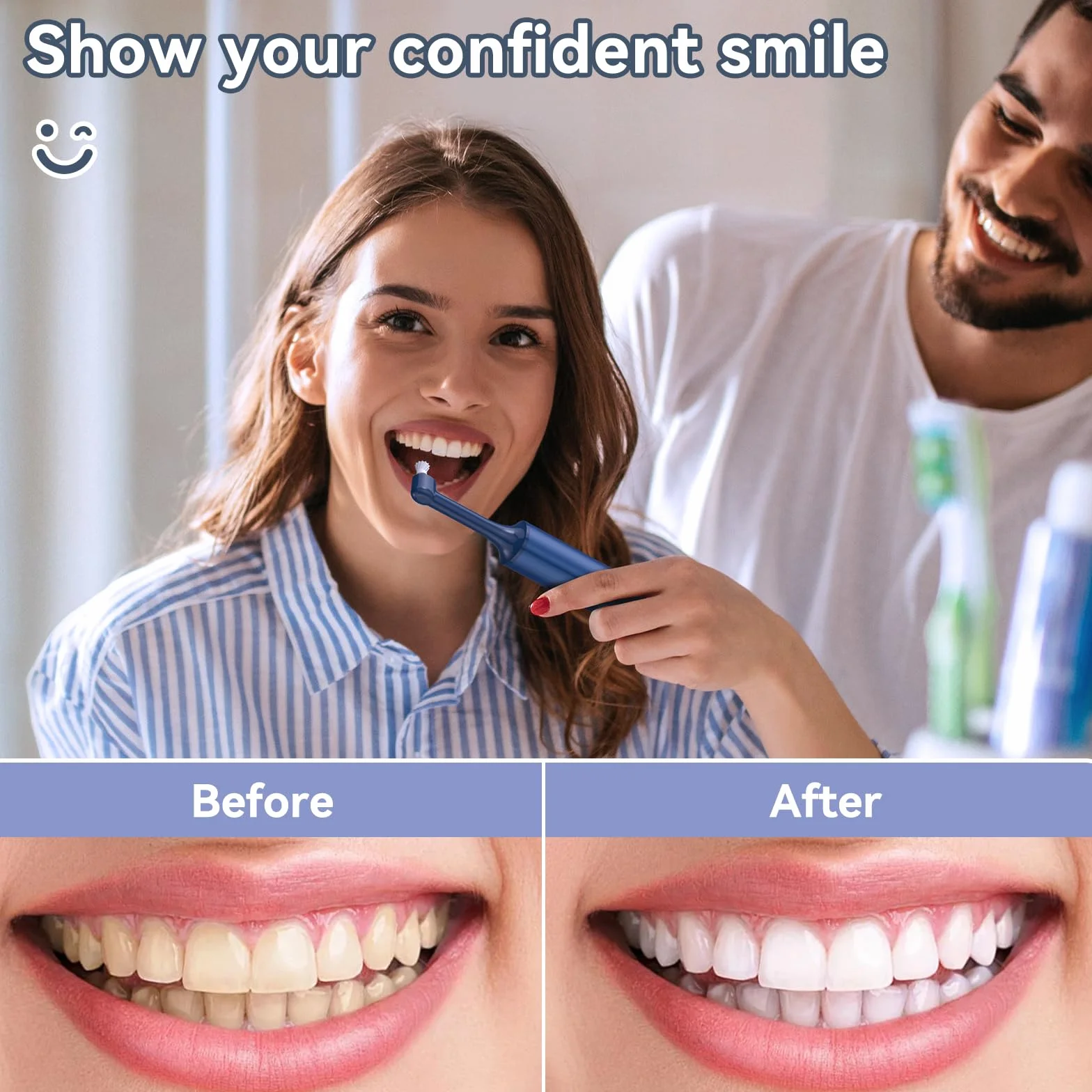 Beedove Accessorio per Lucidatura Dentale 6 Testine di Ricambio Multifunzionali