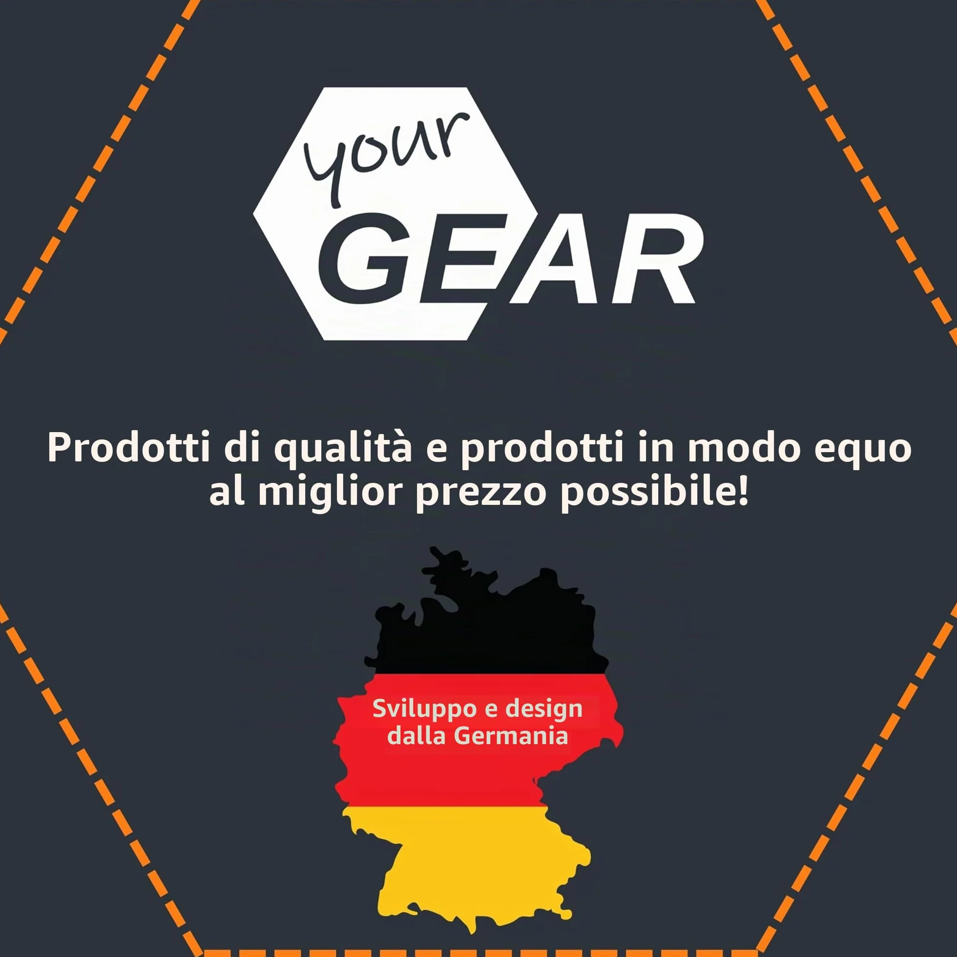 your GEAR, tenda gonfiabile Vicenza 350E AIR - tenda gonfiabile 350 x 250 cm per roulotte con protezione solare UPF 50+ e colonna d'acqua 5000 mm, tenda grigia per camper e roulotte inclusa di pompa