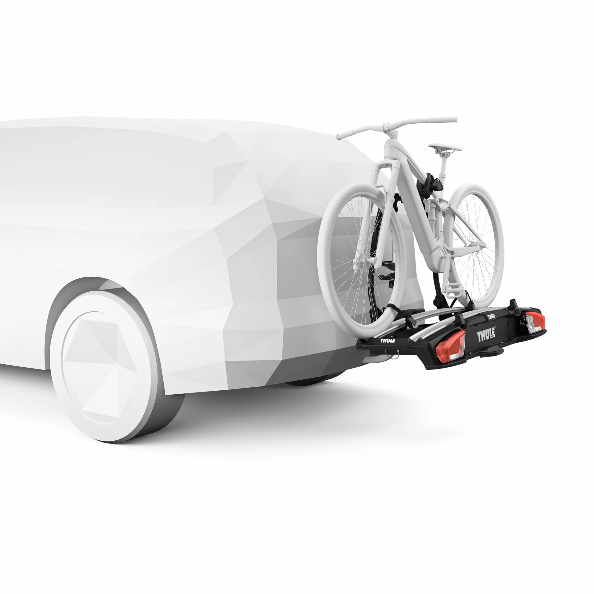 Thule Velospace Xt Platform Towbar Bike Rack Black/aluminum, 2(3) bikes