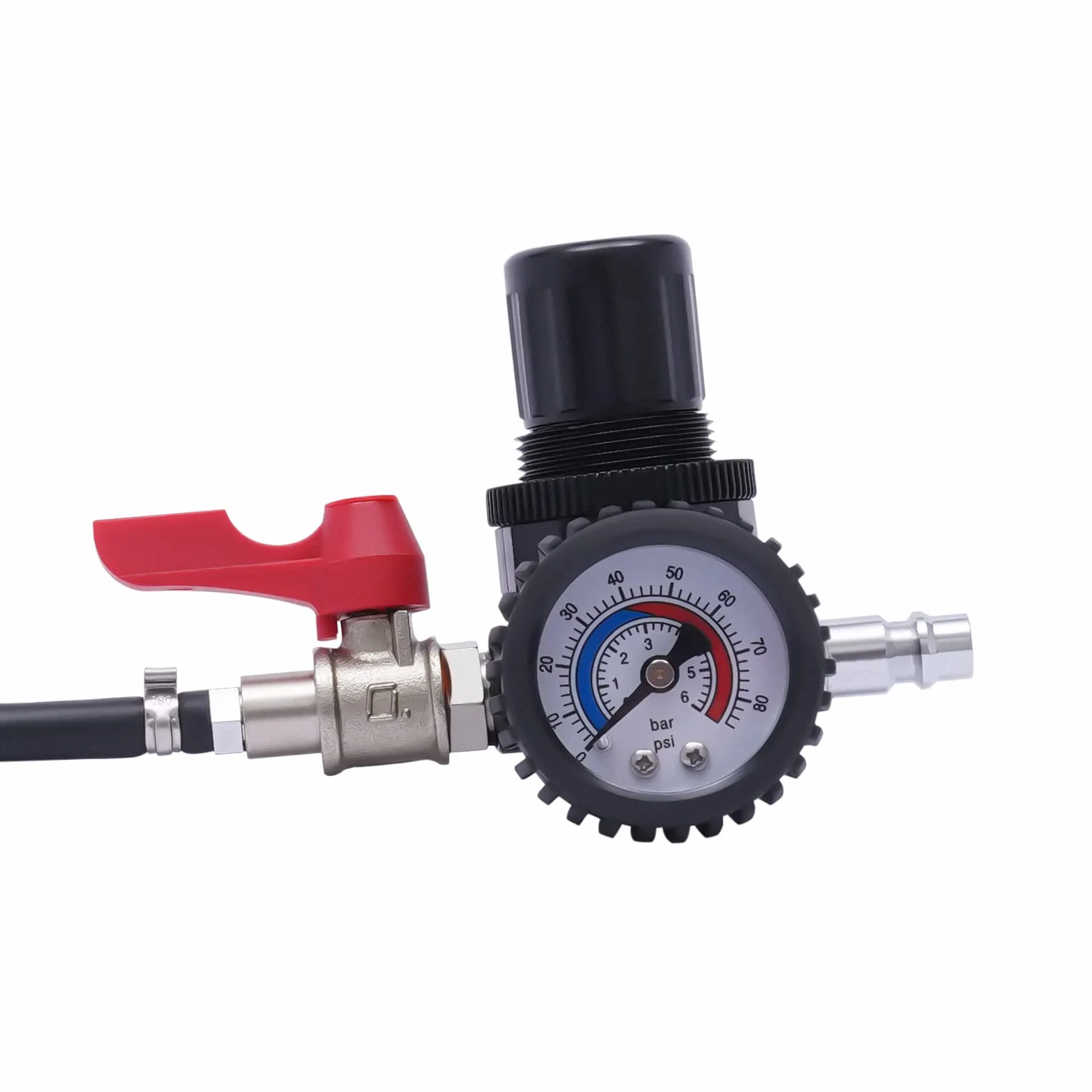 9 pezzi Turbo System Tester di perdite Turbo Boost Kit Tester di perdite, sistema turbocompressore, kit di prova di perdite con 4 paia di adattatori graduati da 1,38 ''-3,54 ''