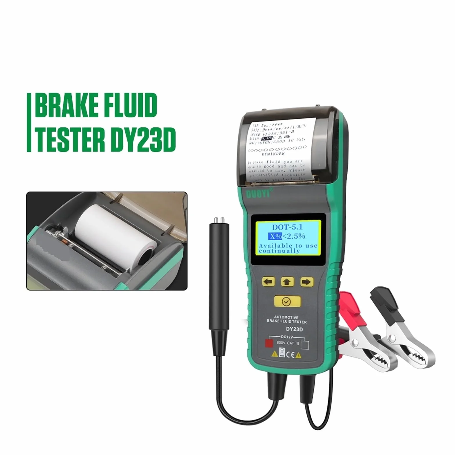 Tester del liquido dei freni, Multifunzionale Test Batteria Auto Veicolo