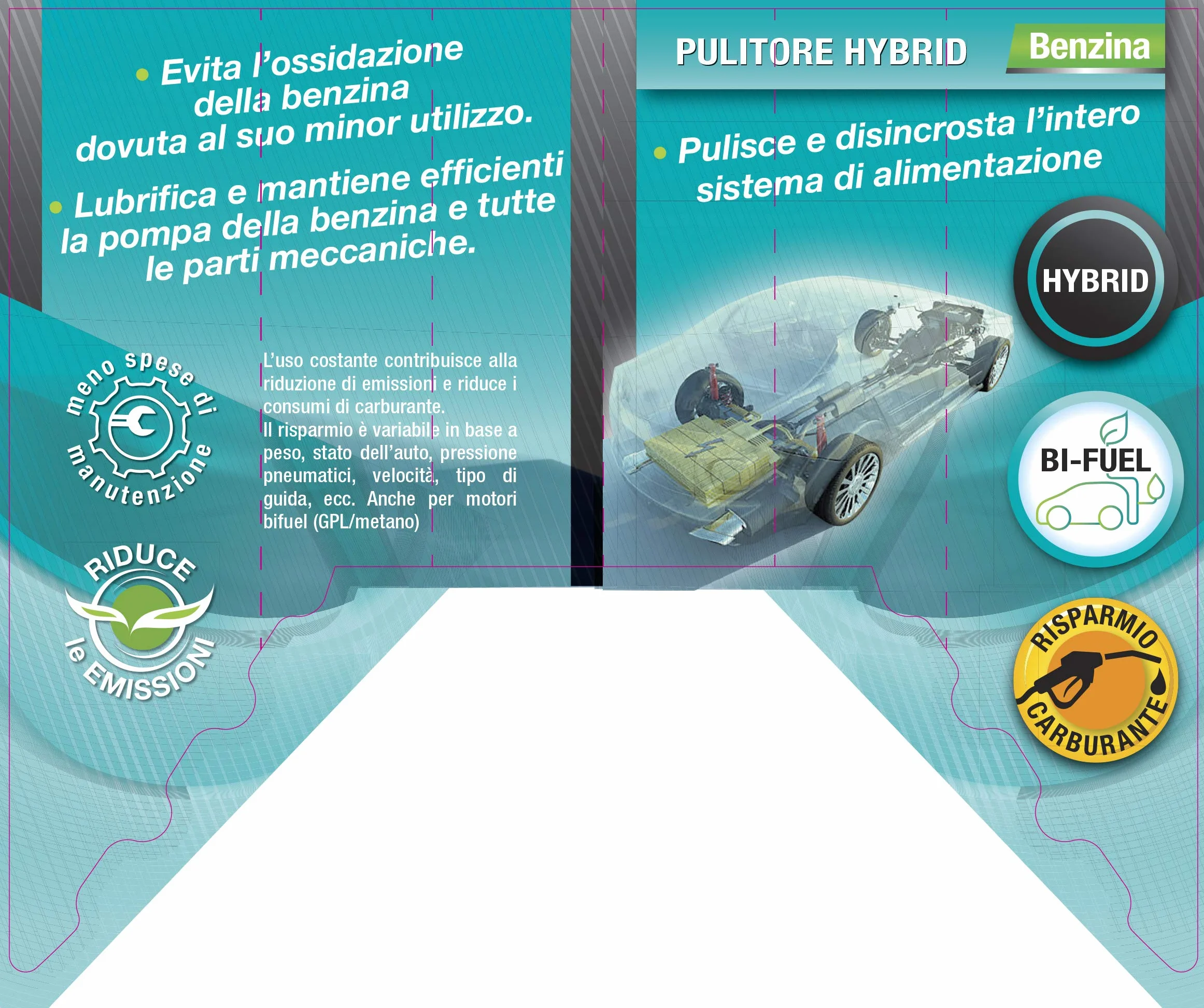 Arexons Additivo Pulitore Hybrid, 250 ml, Adatto per Auto Ibride e Bi-Fuel, Riduce Consumi e Spese Manutenzione, Pulisce Sistema di Alimentazione, Rimuove i Residui, Migliora Prestazioni Motore