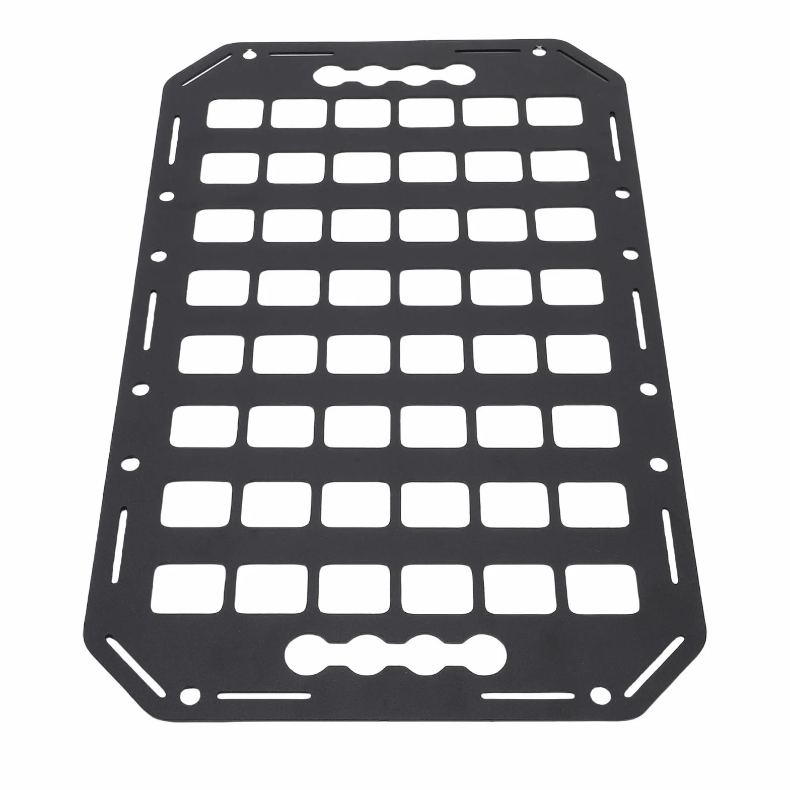 Fockety Pannello Molente a Letto Laterale, 432x273x2mm Aluminium L Traccia Pannello MOLLE Pannello Truck Pannello MOLLE MOLLE Pannello per Berlina SUV Pickup Van RV