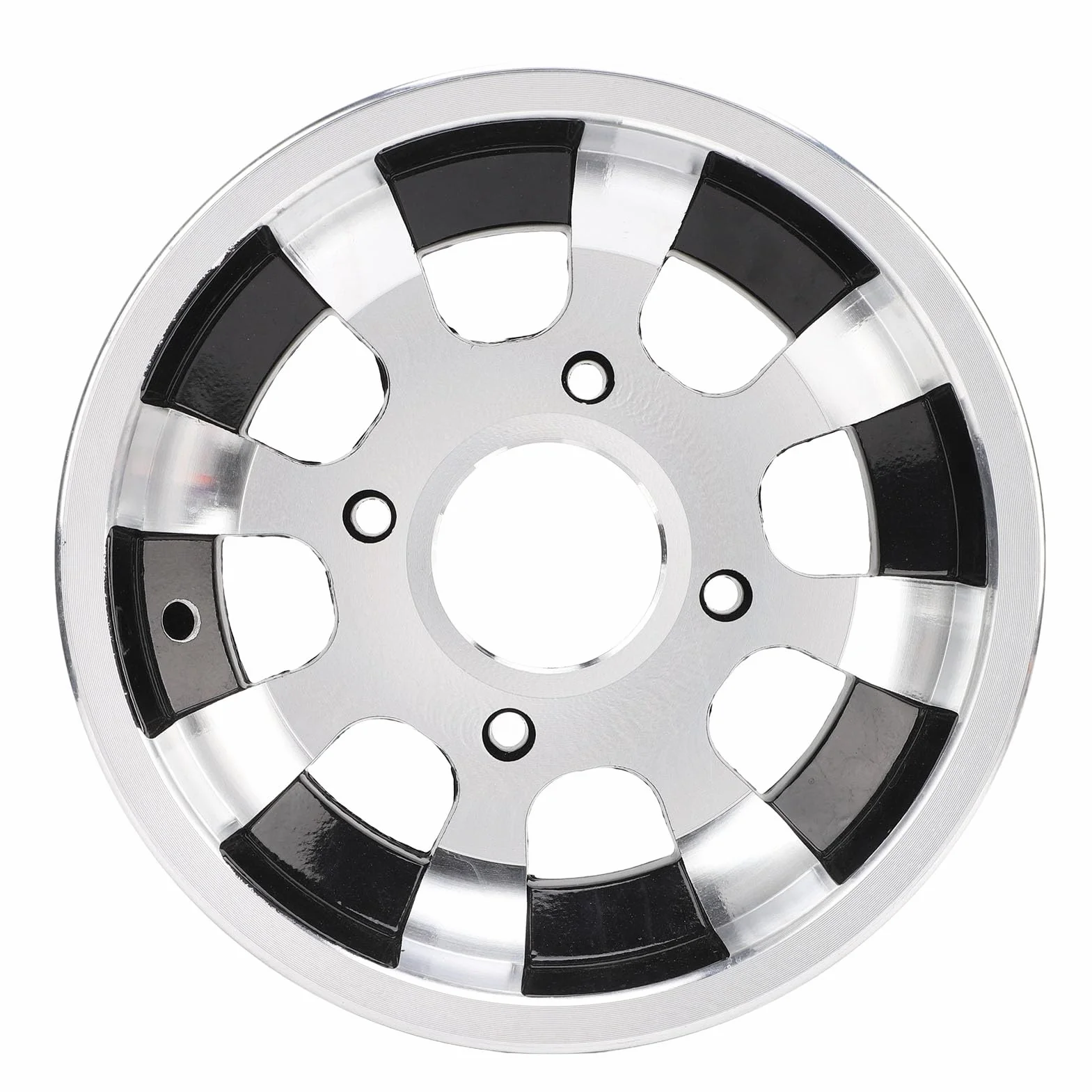 Fabater Cerchione ATV 10 Pollici, Ruote in Lega di Alluminio con 4 Fori per Quad, Go Kart