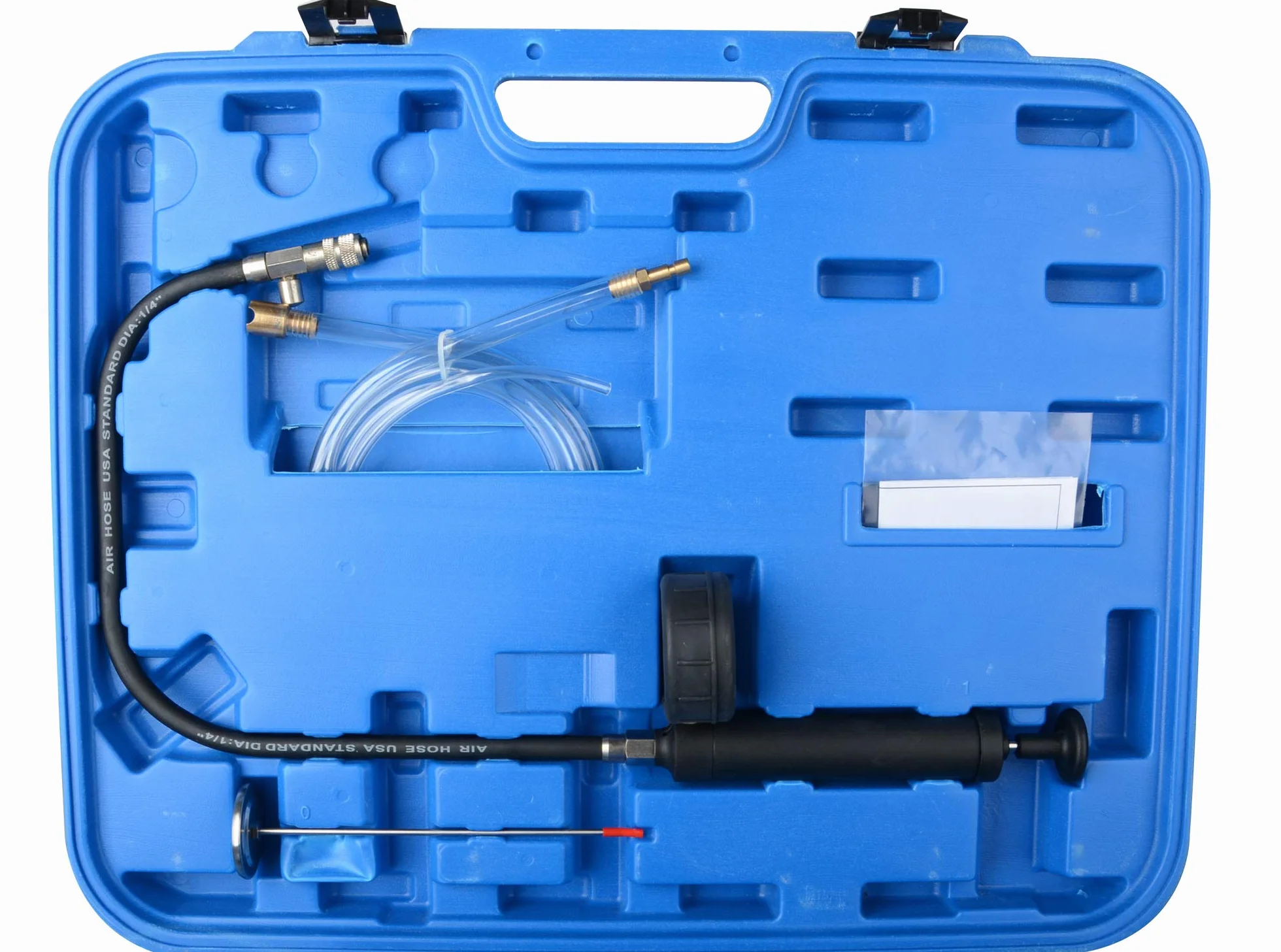 DAYUAN 28 Pezzi Universale Radiatore Pressione Tester Kit per Il Test del Sistema di Raffreddamento, Strumento ad Aria compressa per Auto