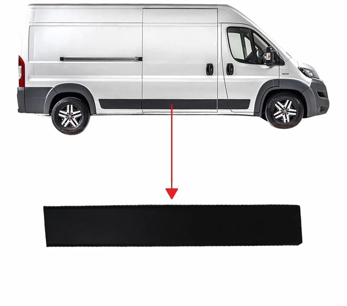 Modanatura laterale destra a clip Porta DX Fiat Ducato