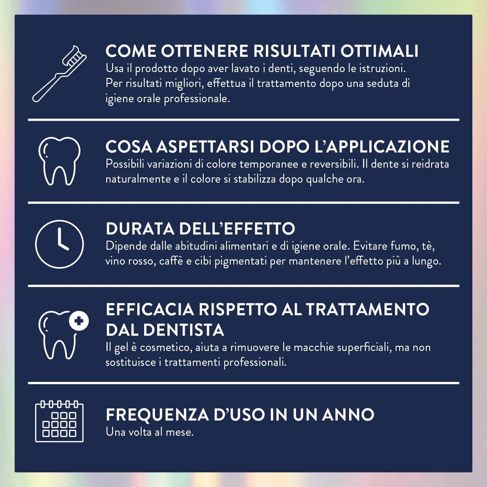 Mentadent White Now Beauty Booster Gel Sbiancante Denti 30 ml con Ossigeno Attivo