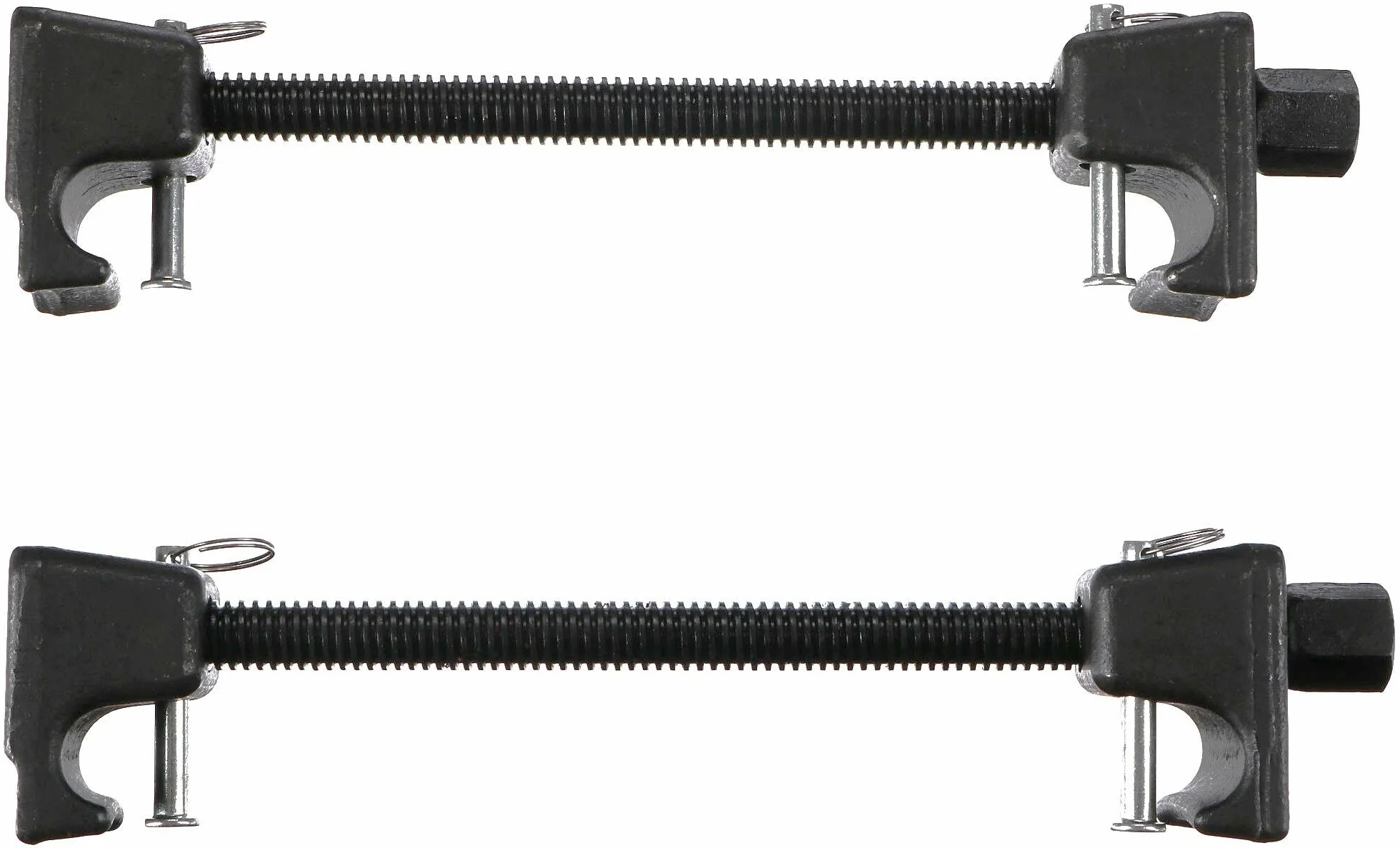Mechanic Spring Set 4 Heavy-Duty 2 Compressors 380 mm with Case
