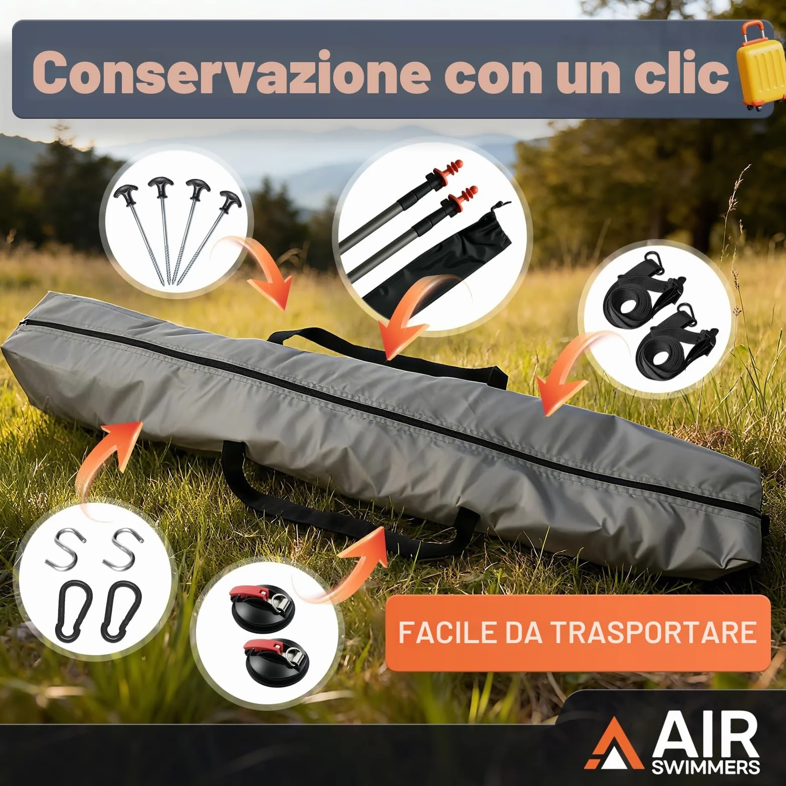 Tendalino Camper Impermeabile Anti UV VW T5 T4 T6 Tenda da Sole per Roulotte Veranda