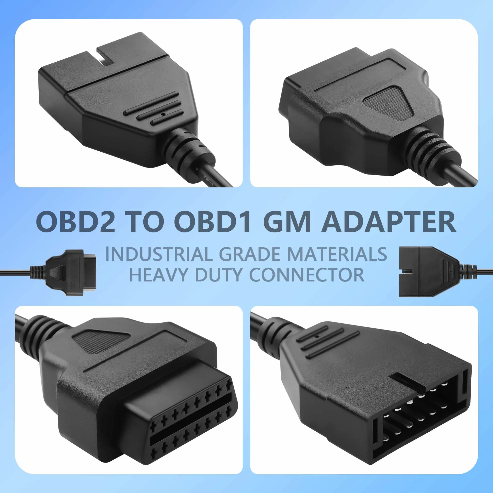CERRXIAN Cavo Adattatore OBD1 12 Pin a OBD2 16 Pin per Diagnostica GM