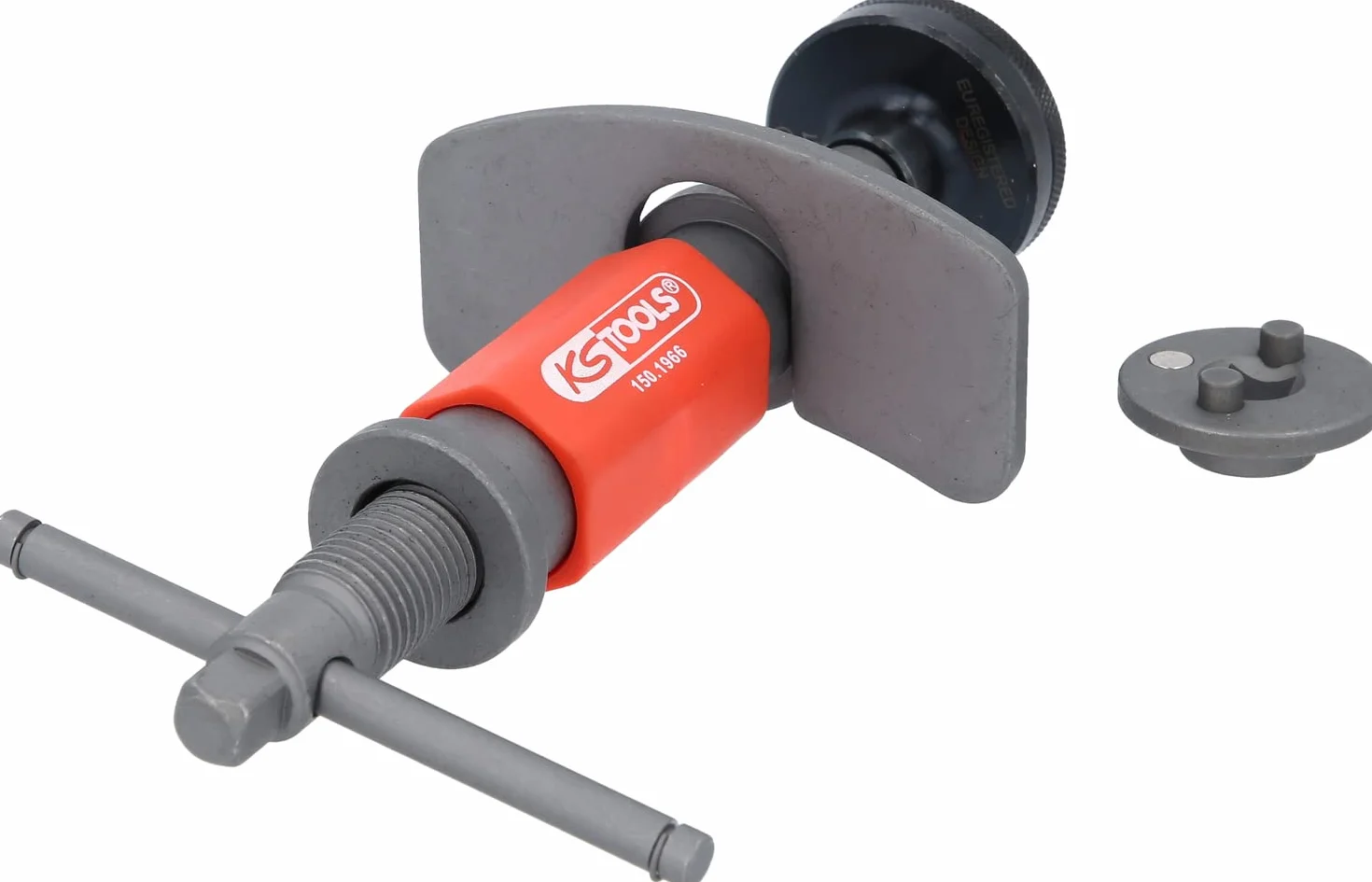 KS Tools 150.1965 Dispositivo di pressione e rotazione universale, 4 pz.