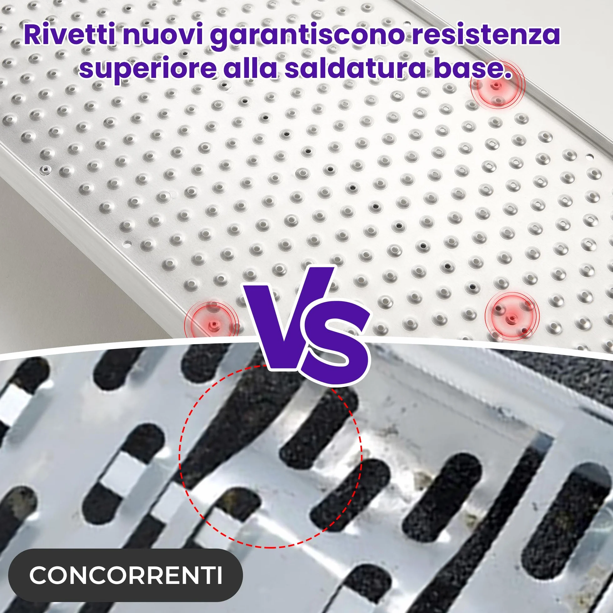 FACHNUO Rampa pieghevole in alluminio, 228 x 28 cm, portata 340 kg, per moto, quad, pick-up con manico portatile, superficie antiscivolo, salvaspazio (1 pezzo, argento)