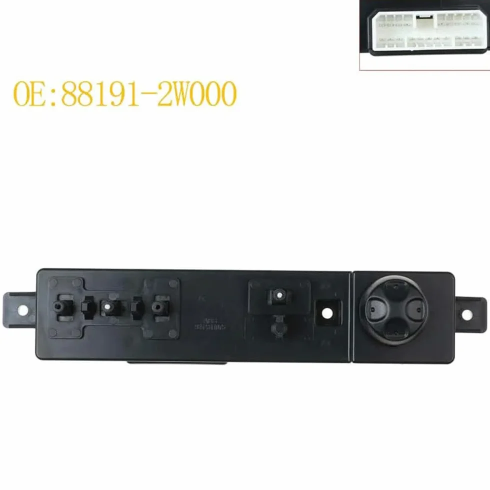 Interruttore Regolazione Sedile Elettrico Hyundai Santa Fe 2013-2017 Sinistro 881912W000