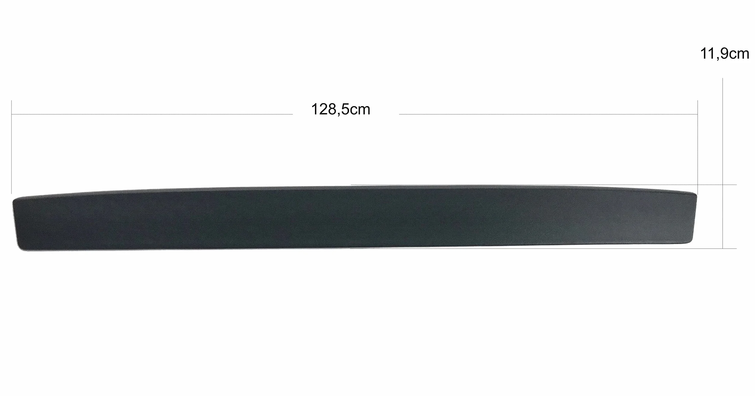 Protezione paraurti Lialto nero per Mercedes Classe V Van W447 2014 Vito Viano