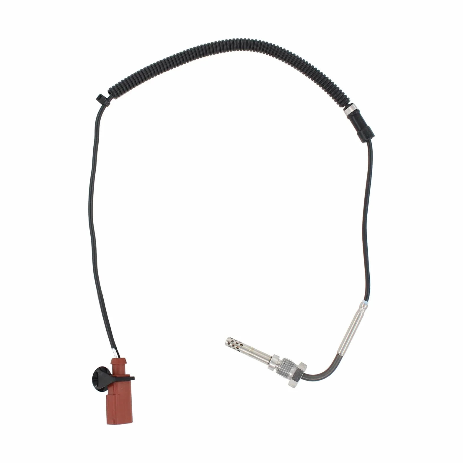 Sensore di temperatura gas di scarico per Audi A1 Seat Ibiza Toledo MK4 Skoda Fabia MK2 Rapid Roomster VW Polo MK5 1.2 1.6 TDI 2009-2015
