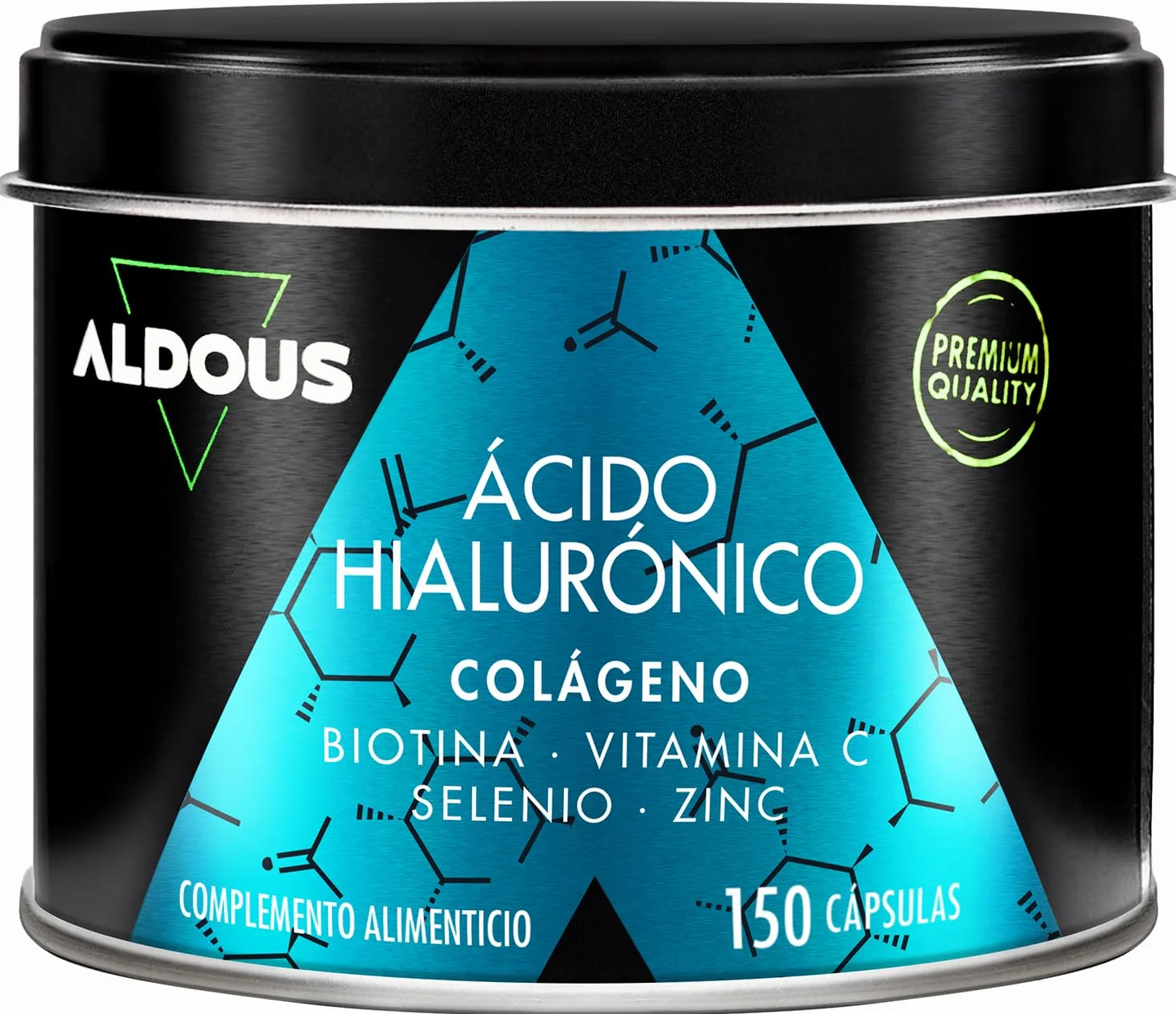 Collagene e Acido Ialuronico 220 mg 150 Capsule con Vitamina C Biotina Zinco Selenio Integratore Capelli Pelle Unghie 800mg Collagene Idrolizzato
