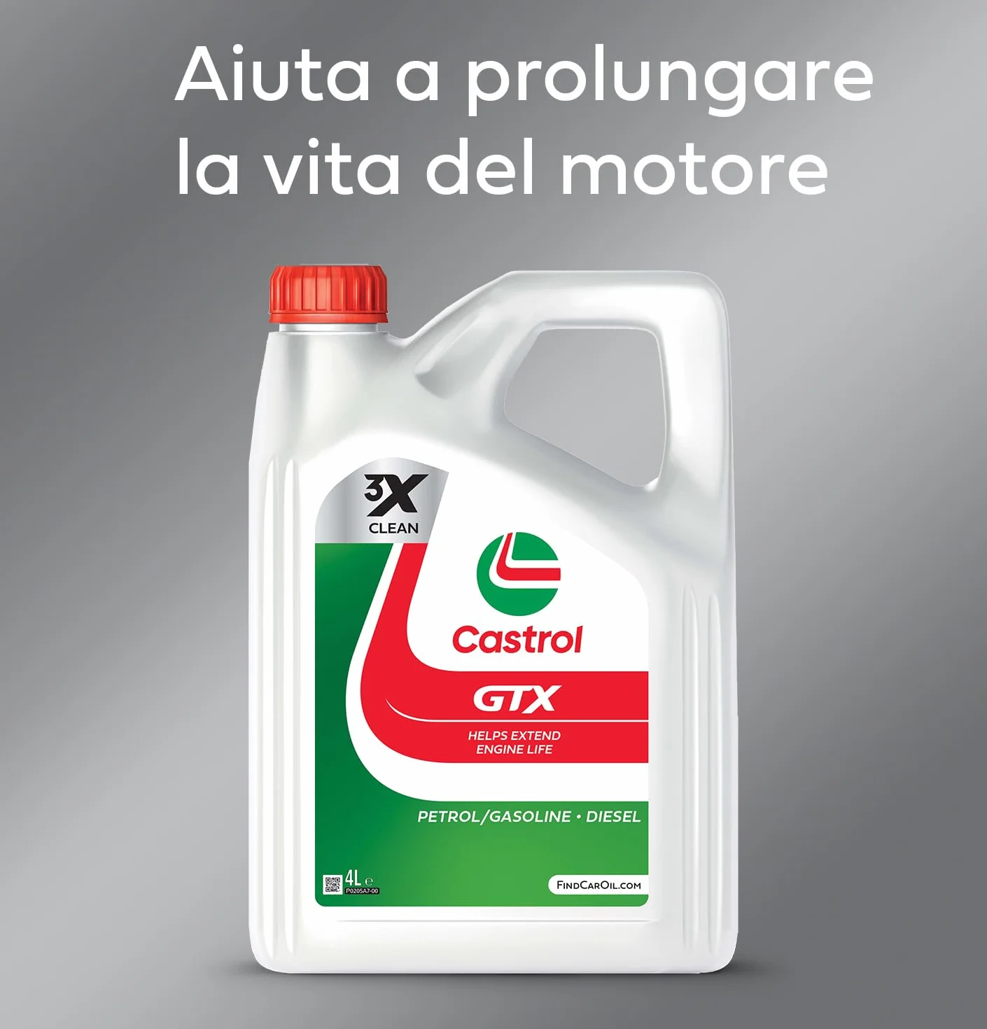 Castrol GTX 10W-40 A3/B4 Olio Motore 5L
