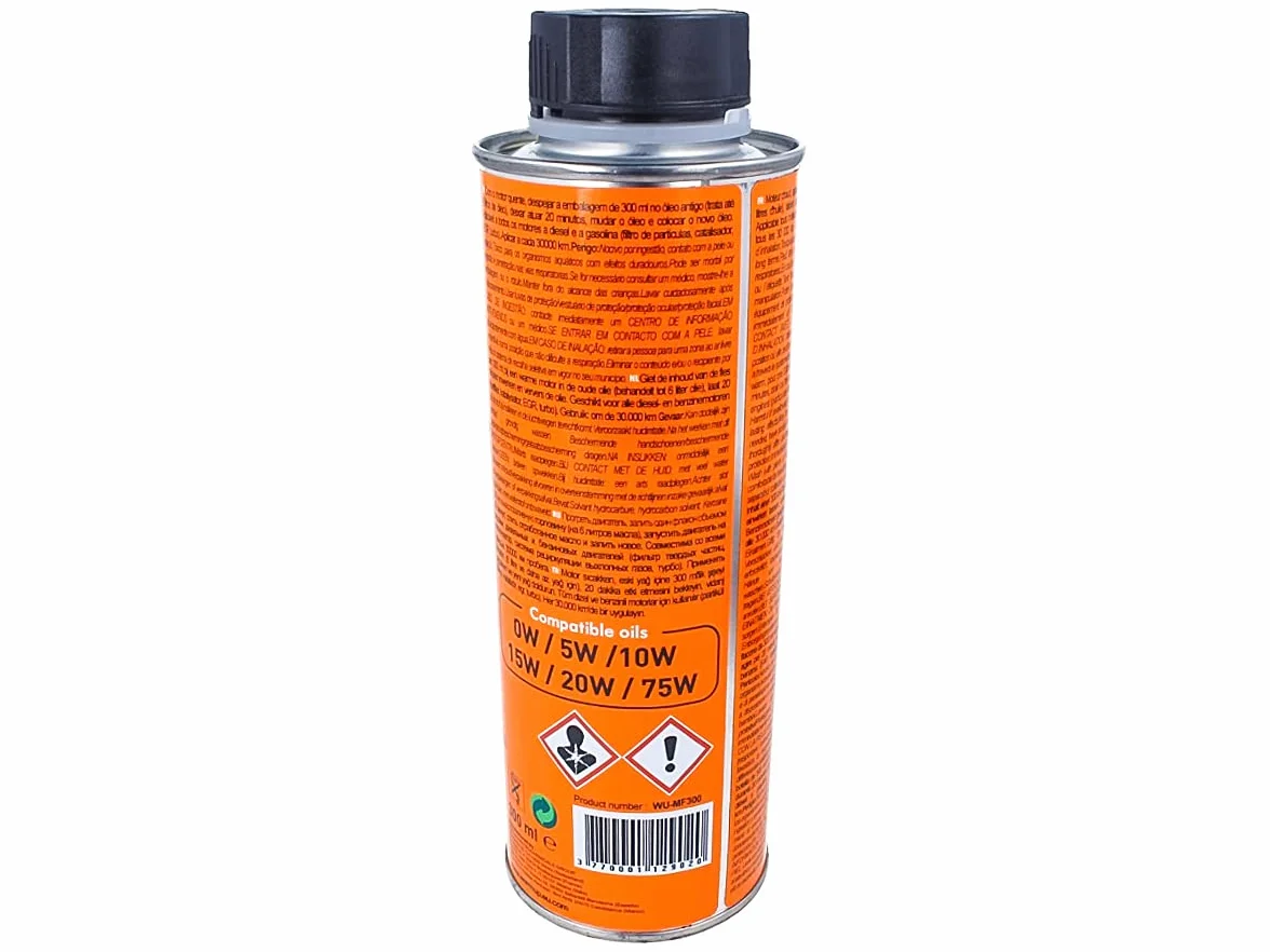 WARM UP Motor Flush MF250 250ml Disincrostante Pulitore Olio Motore