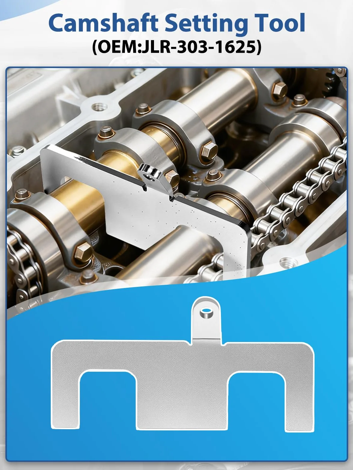 Attrezzo di regolazione motore compatibile Land Rover Jaguar 2.0T 2.0 Diesel JLR-303-1625