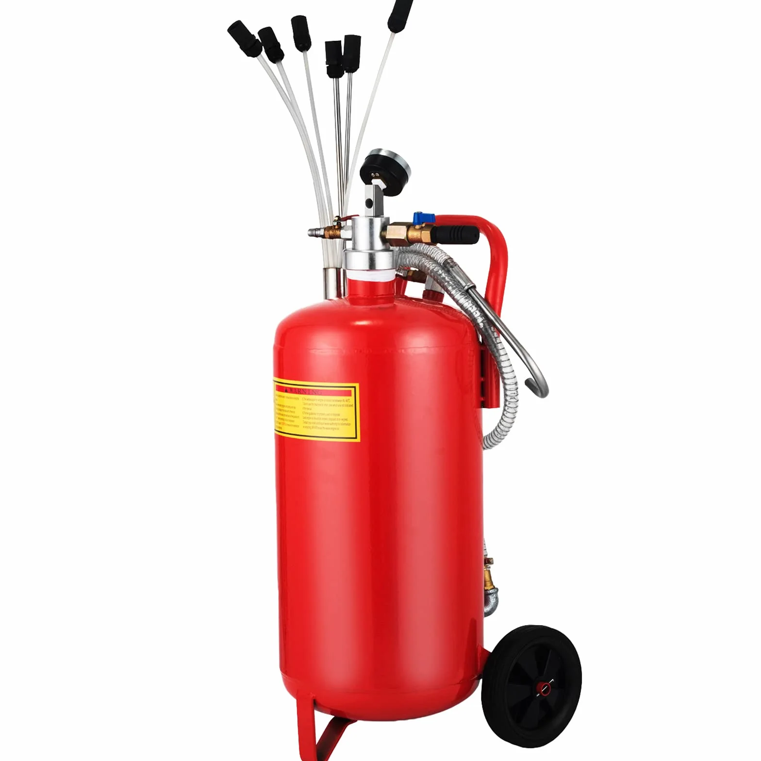 Succebuy Recuperatore di Olio di Scarico estrattore Pneumatico con Sistema a Circuito Chiuso aspirapolvere di Olio Motore