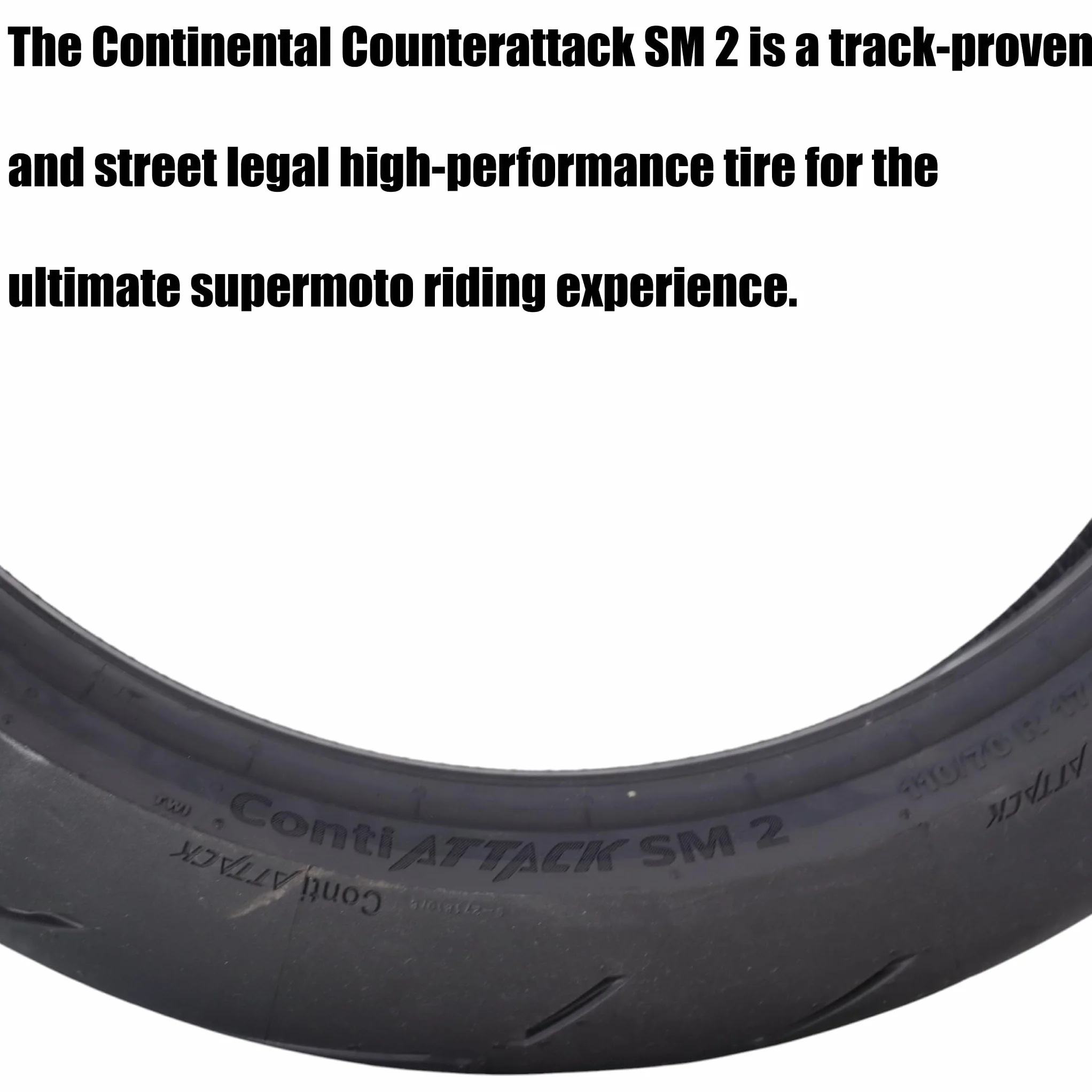 Continental Contiattack SM 2 69H TL Road Sport Rear Tire 160/60