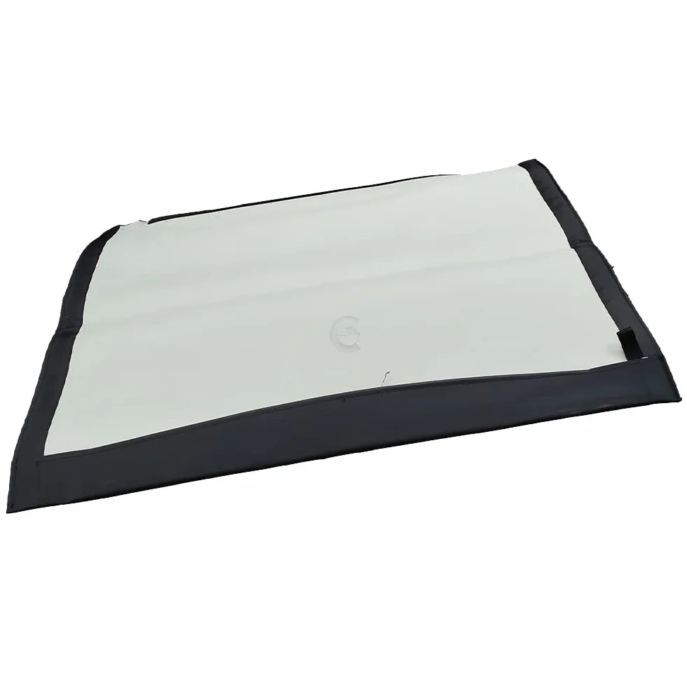 FAMAC Capote per Tetto in Tela Rigida 500 F/L/R D'Epoca Nero Beige-Panna Made in Italy