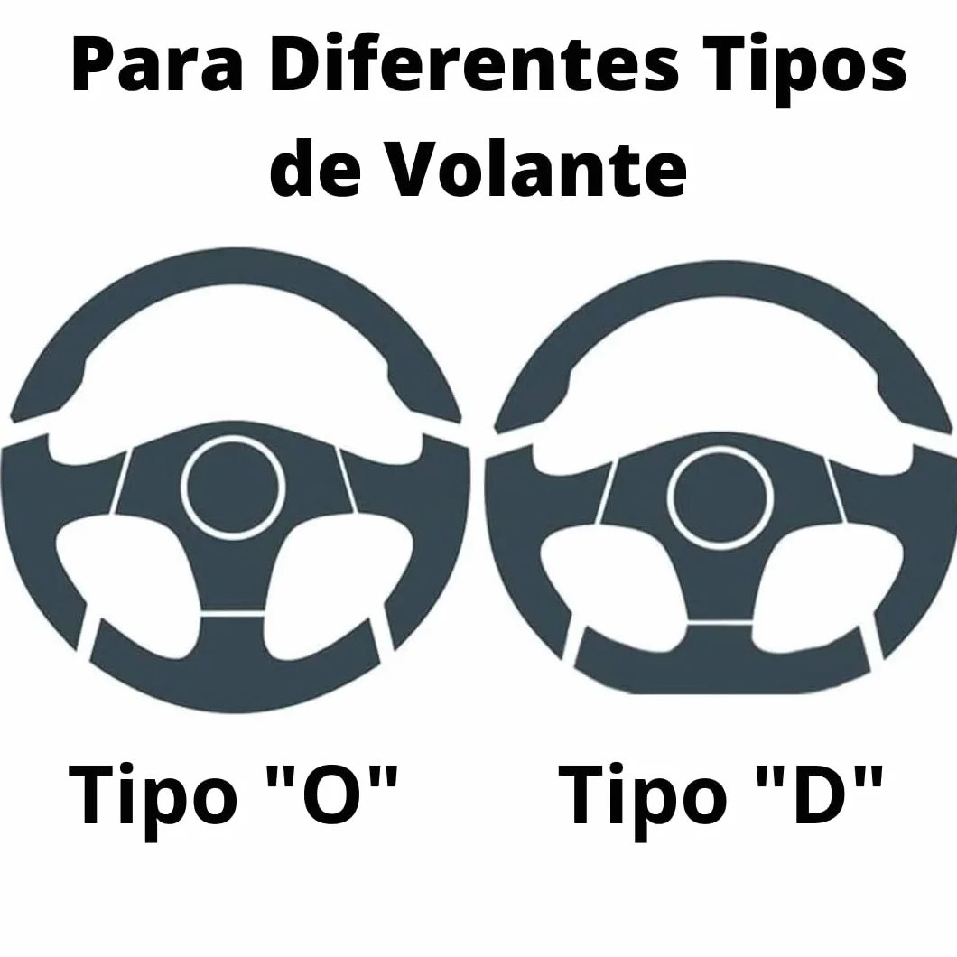 Coprivolante per auto universale cucito – Coprivolante auto in pelle