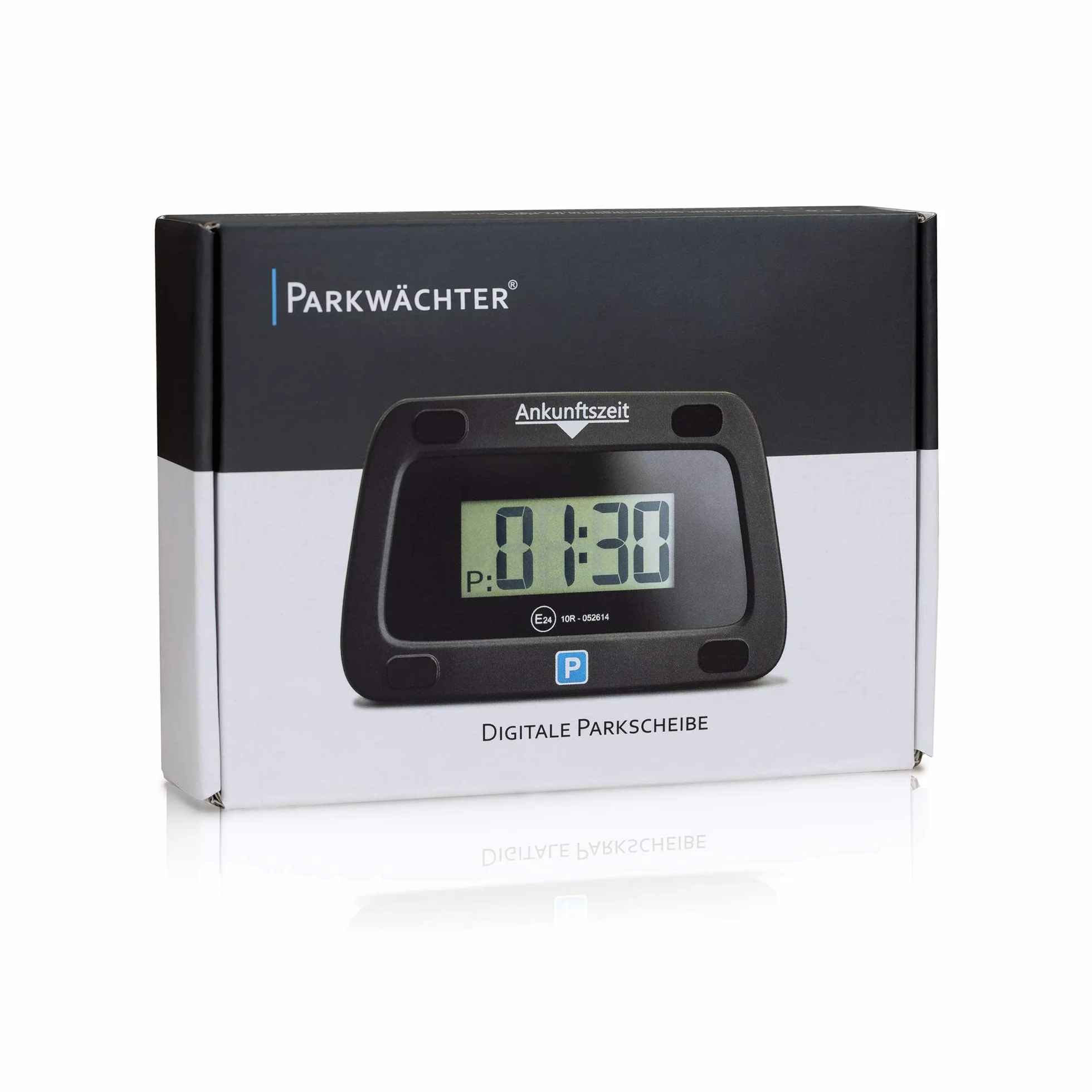 Parkwächter V0 Disco Orario Automatico Orologio Digitale Parcheggio Auto Protezione Dati Blu 111x71x22 mm