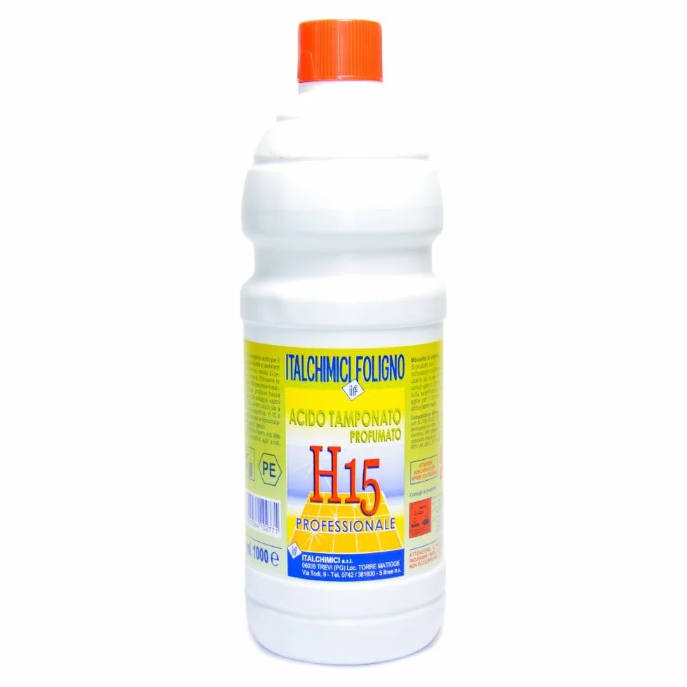 Acido tamponato profumato 1000ml H15 disincrostante ceramiche bagno