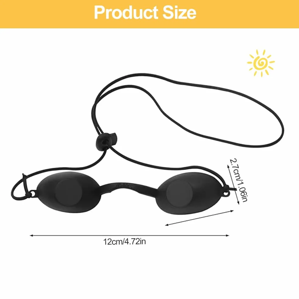 Occhiali Protettivi IPL UV Luce Terapia Infrarossi Solarium Sicurezza