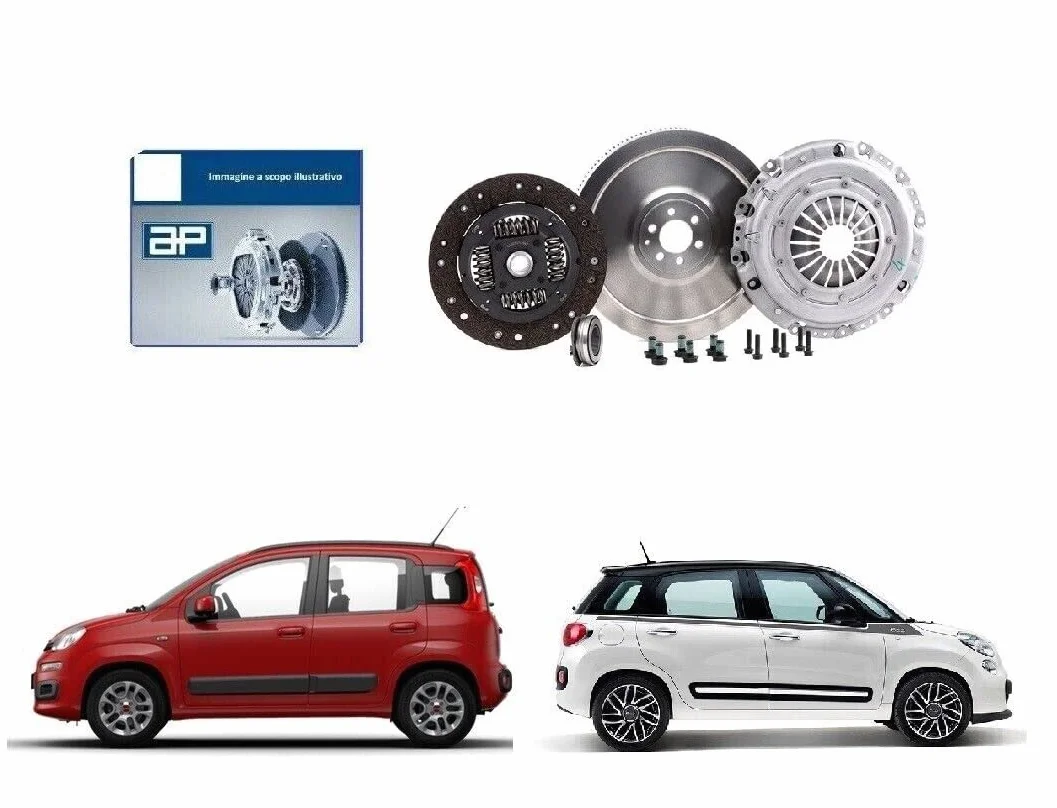 Kit Frizione Volano Modificato Fisso Monomassa Panda 312 500L Mito Ypsilon 0.9 cc TwinAir