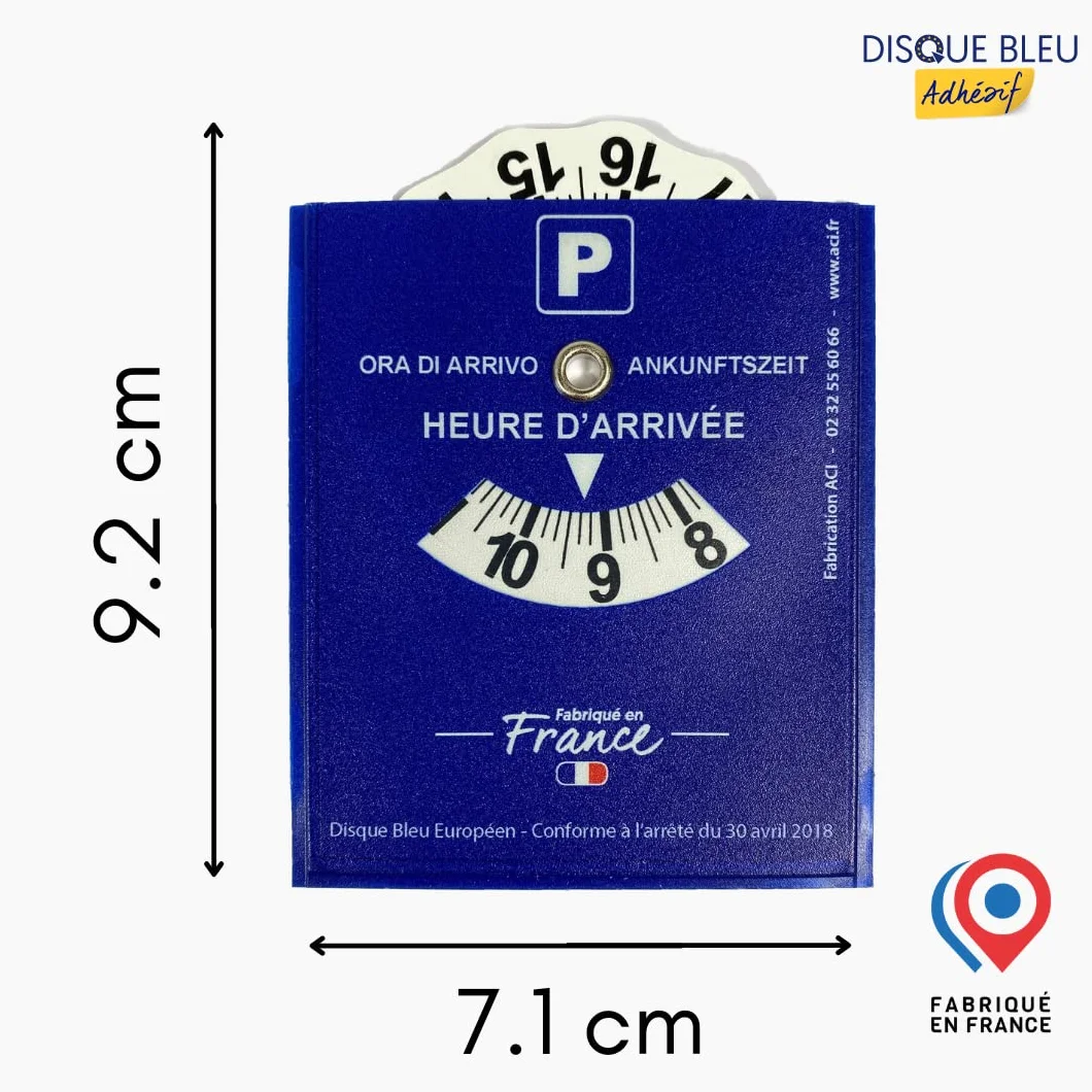 Dischi Blu Adesivi Parcheggio Zona Blu Accessori Auto