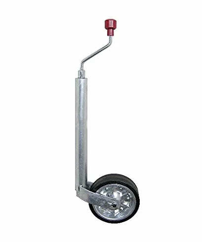 RUOTINO PIVOTTANTE ZINCATO al-KO Plus 300 kg Carrello Gomma Piena