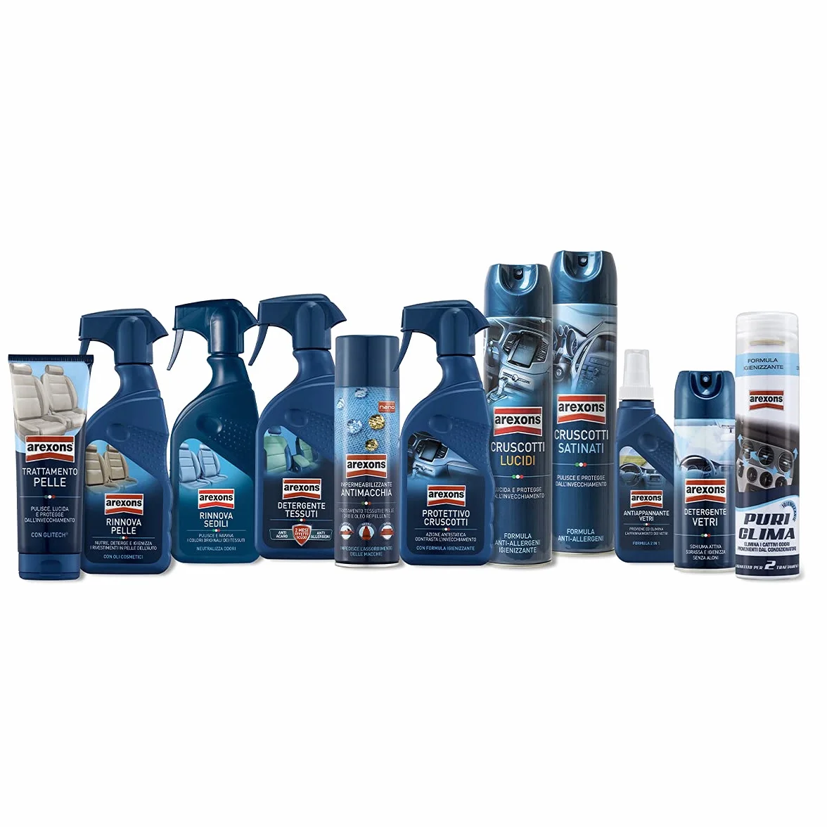 Arexons Puri Clima 350 ml Spray auto igienizzante detergente deodorante