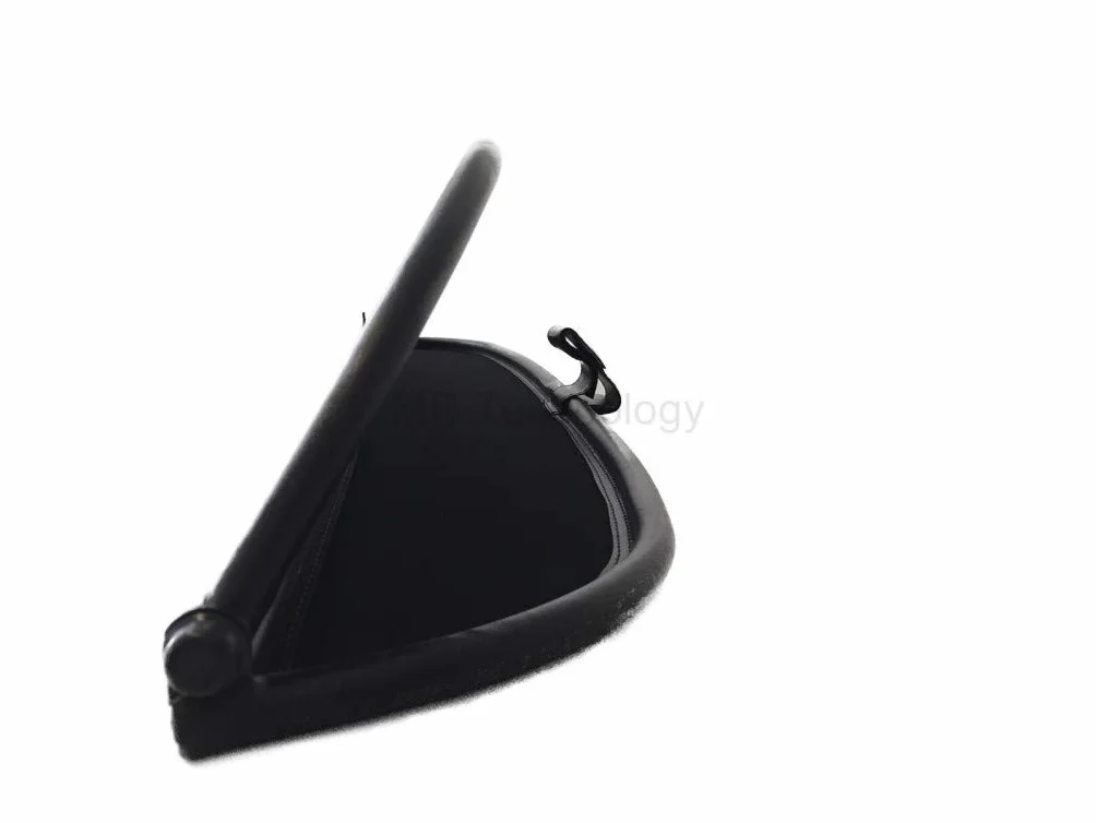 Frangivento compatibile con Mercedes SL R230 anno 2001-2012 (Nero) – Frangivento universale con materiale di montaggio senza borsa