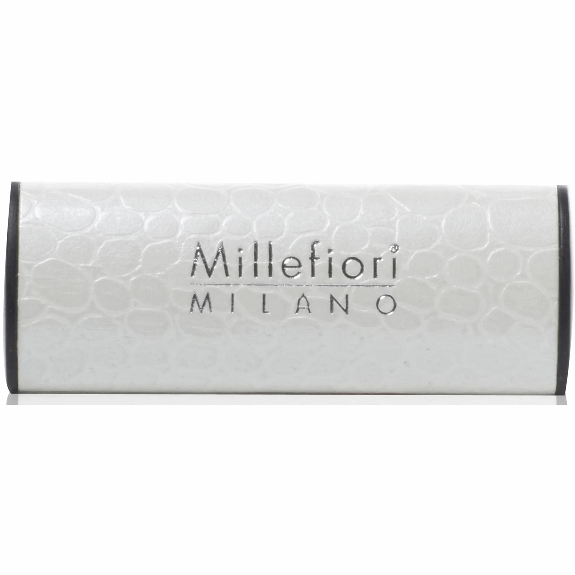 Millefiori Milano Icon Profumatore Auto Urban Vanilla & Wood Bianco effetto pelle Clip Universale