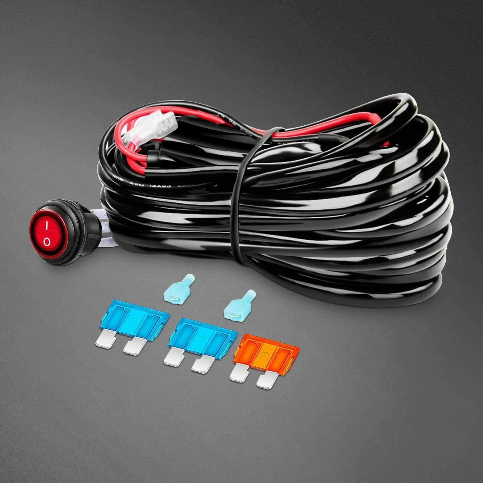 RIGIDON 45 Pollici 115cm 612W Barra Led Fuoristrada, Tripla Fila Barra Luce Led Con 12V Cablaggio, Luci di Lavoro Esterno Per Auto Trattore Camion SUV UTE ATV Barca 4x4 Veicoli Offroad, 6000K Bianca