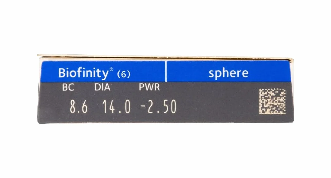 Biofinity Lenti Mensili Morbide R 8.6 D 14 6 Pezzi -4.50
