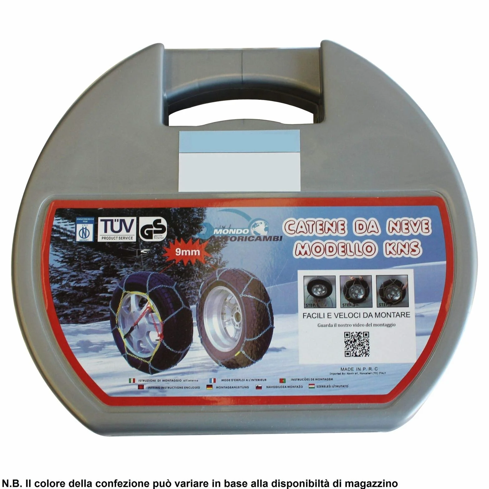 KAWIN Shopping on line Catene da Neve OMOLOGATE 215 55 17 V5117 215/55-17 9mm R17
