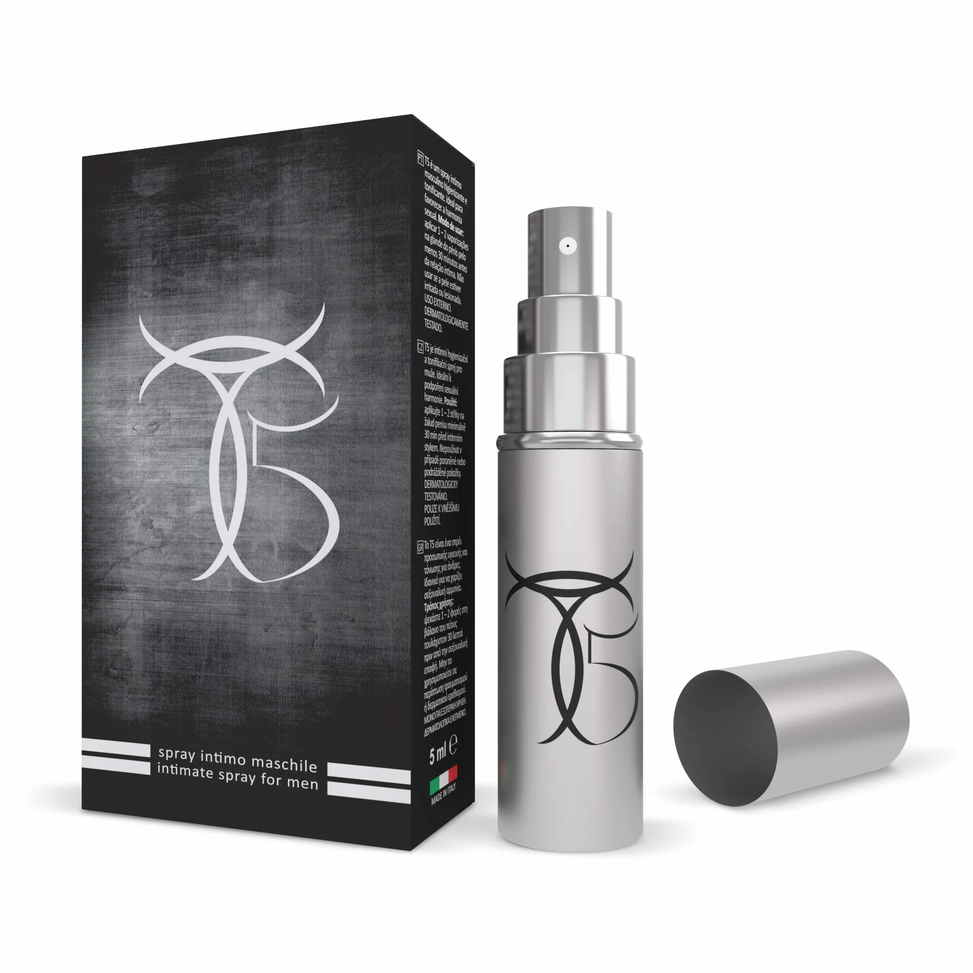 Tauro T5 Ritardante Spray Contro L'Eiaculazione Precoce 5ml