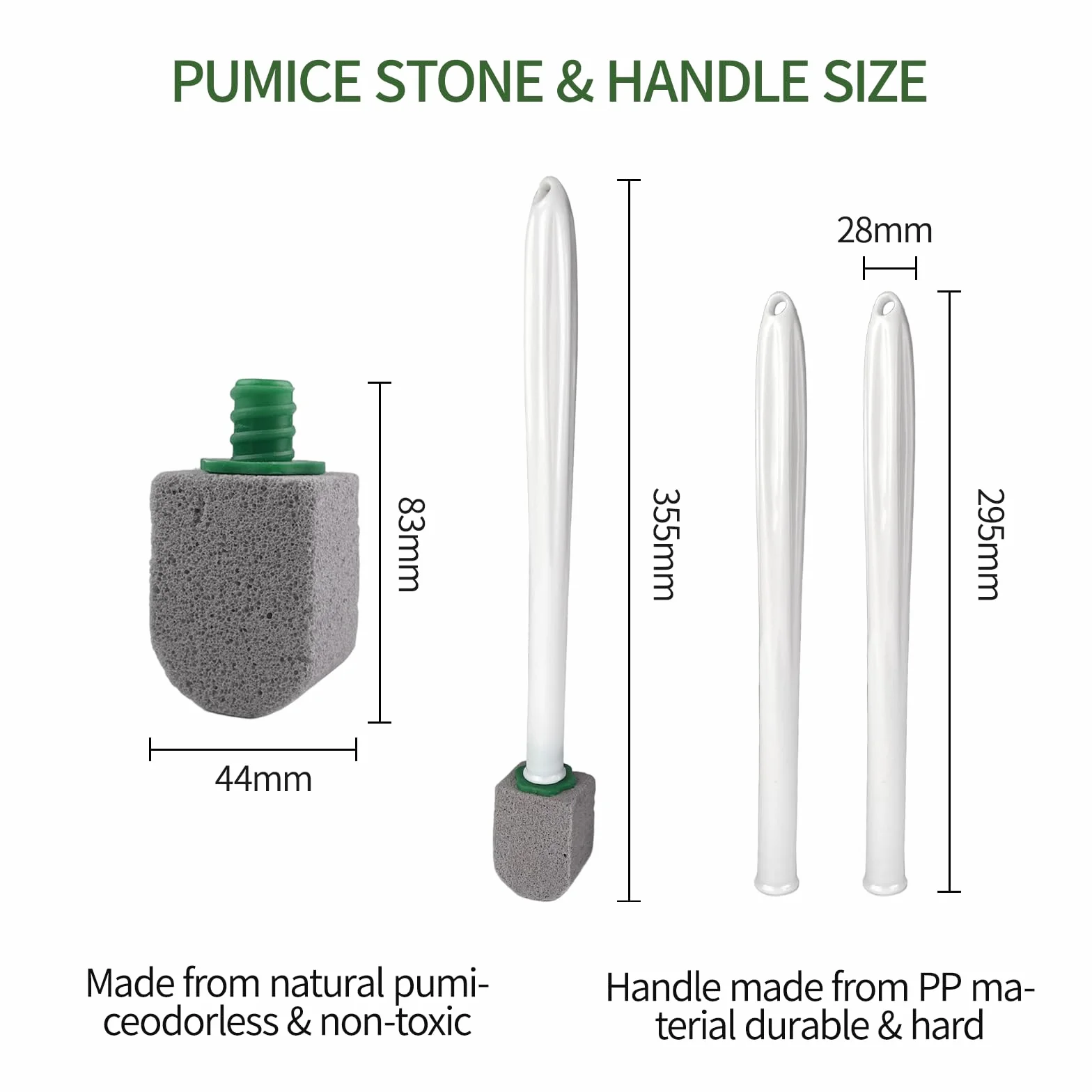 Pietra Pomice Detergente WC 10 Pezzi, Pumice Stone per Bagno e Cucina
