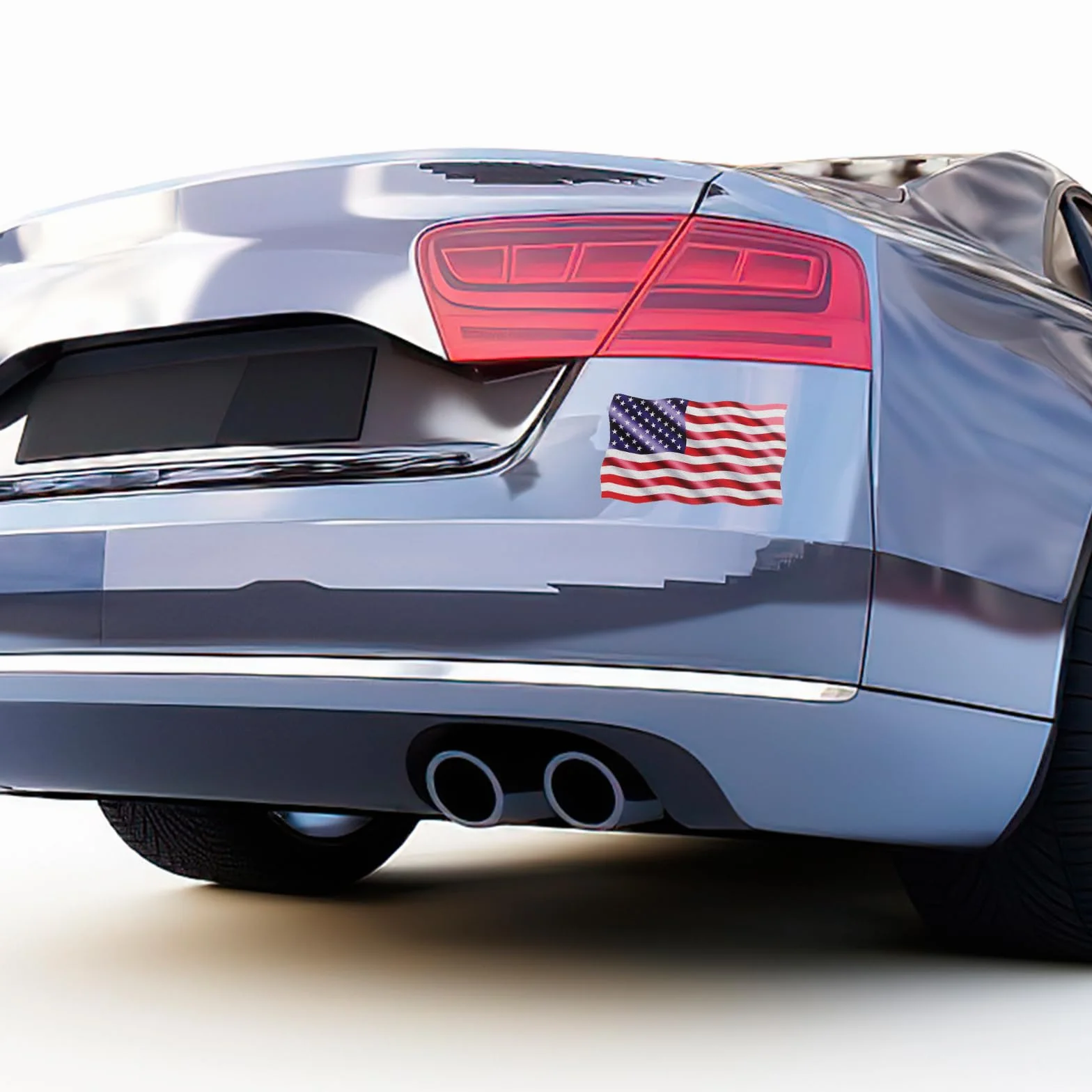 Adesivi Magnetici Per Auto Bandiera Americana 3 Pezzi Riflettente Paraurti Cofano Veicolo