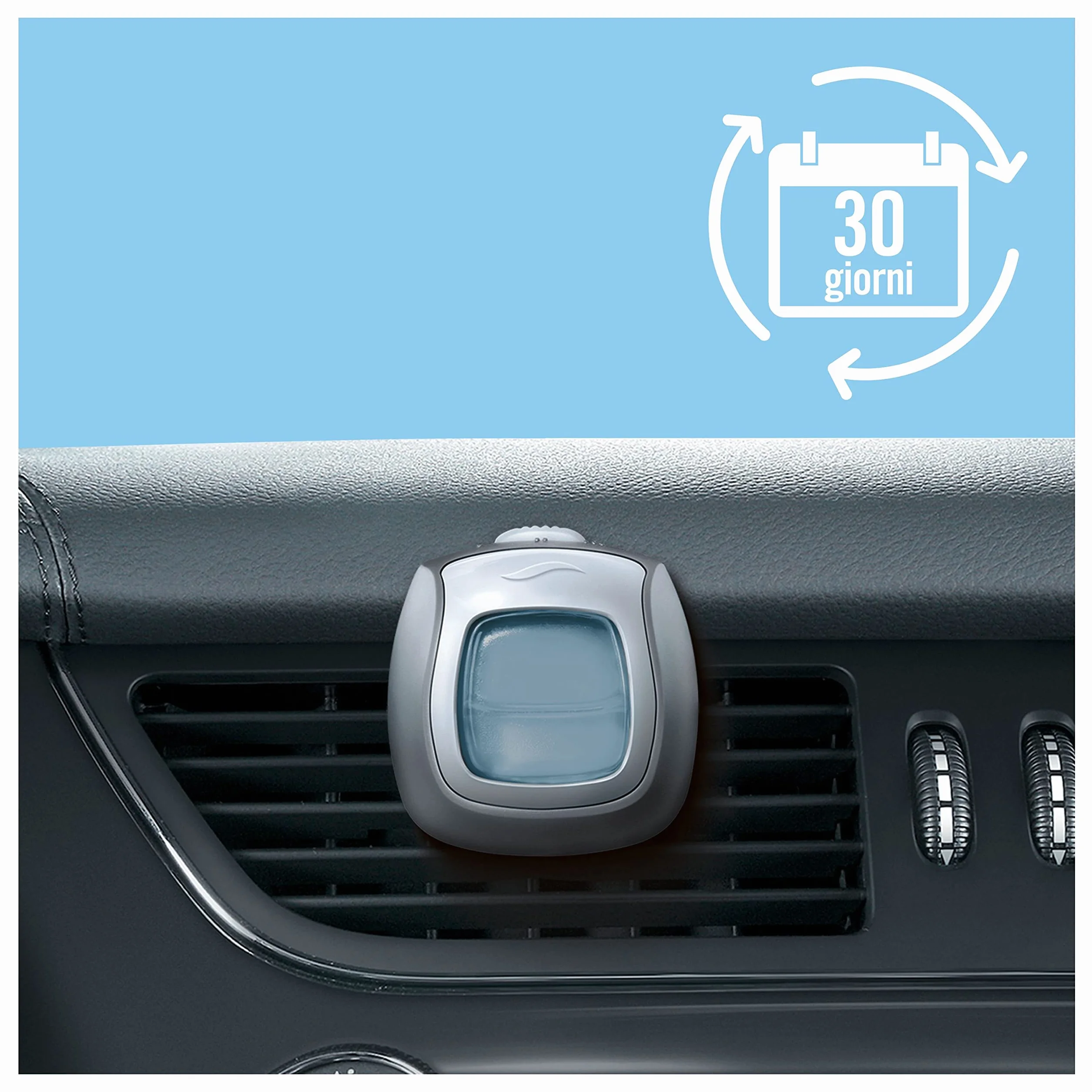 Ambi Pur Car Starter Kit Deodorante Per Ambienti Con Clip Risveglio Primaverile 4ml 2 Pezzi
