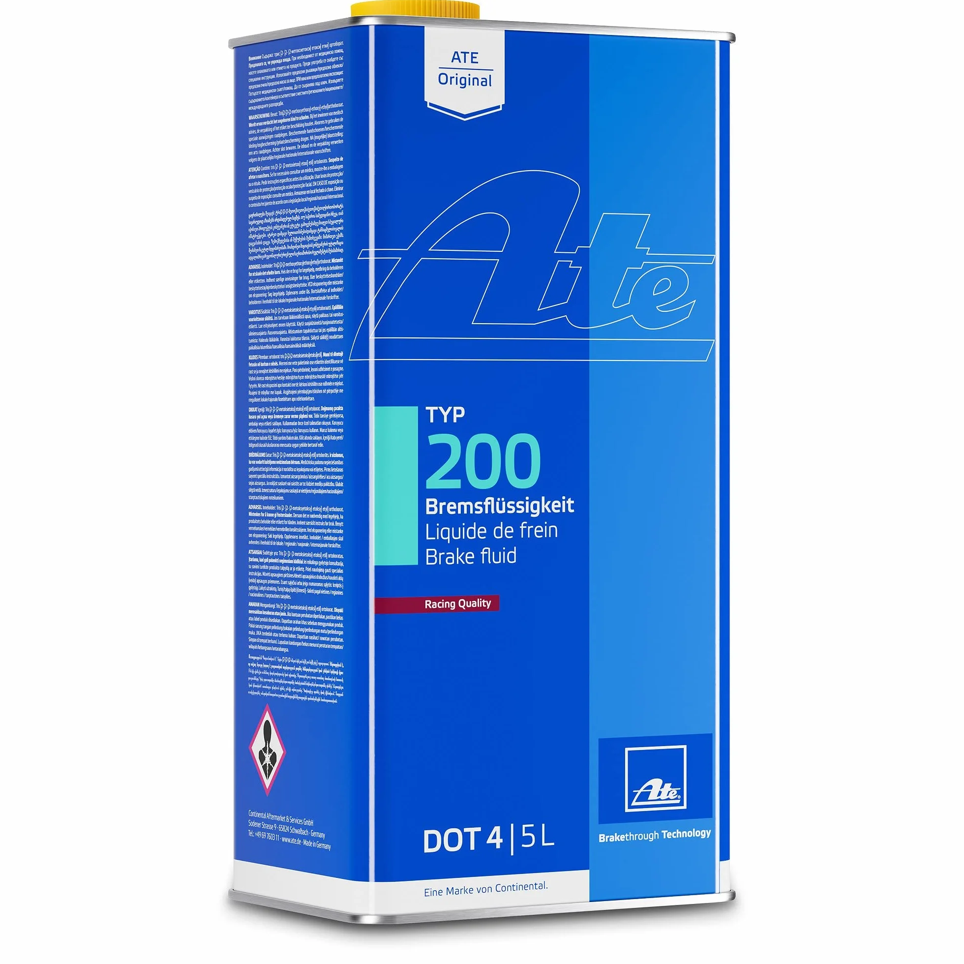ATE 03990162032 Liquido per Freni 200 DOT 4