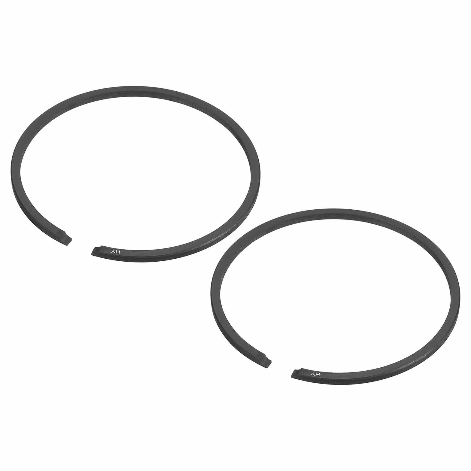 QUARKZMAN Set Anelli Pistone 2 Pezzi 44mm x 2mm Ricambi Motosega