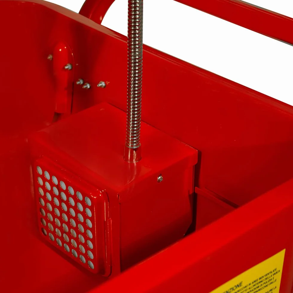 SOGI SP-LV-EC Vasca di lavaggio con ruote per motori carter officina lavapezzi