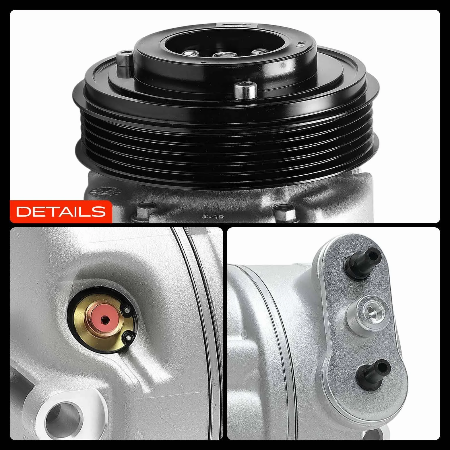 Frankberg Compressore Aria Condizionata Benzina Compatibile Corsa D S07 1.0L 1.2L 1.4L Corsa E X15 55701200