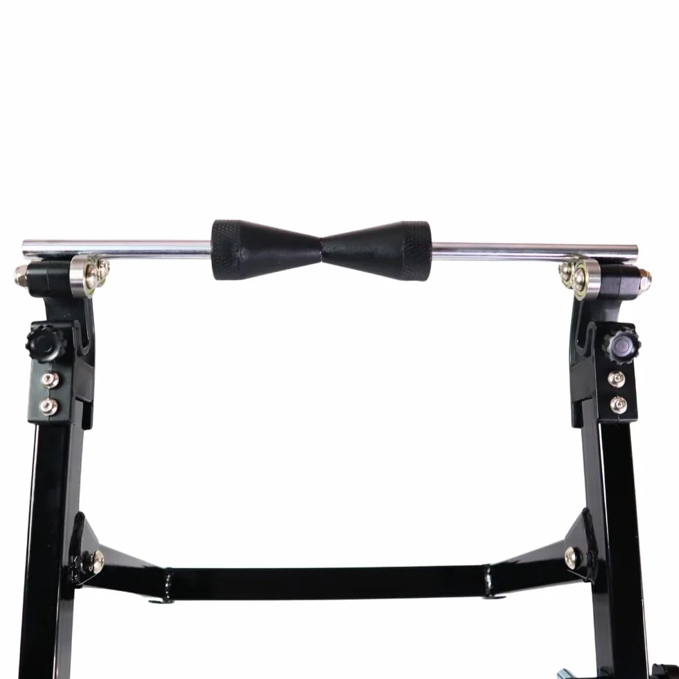 Générique Bilanciatore Treppiede di Gomme per Moto Scooter Universale in Acciaio, Perfetto per Auto-Bilanciamento